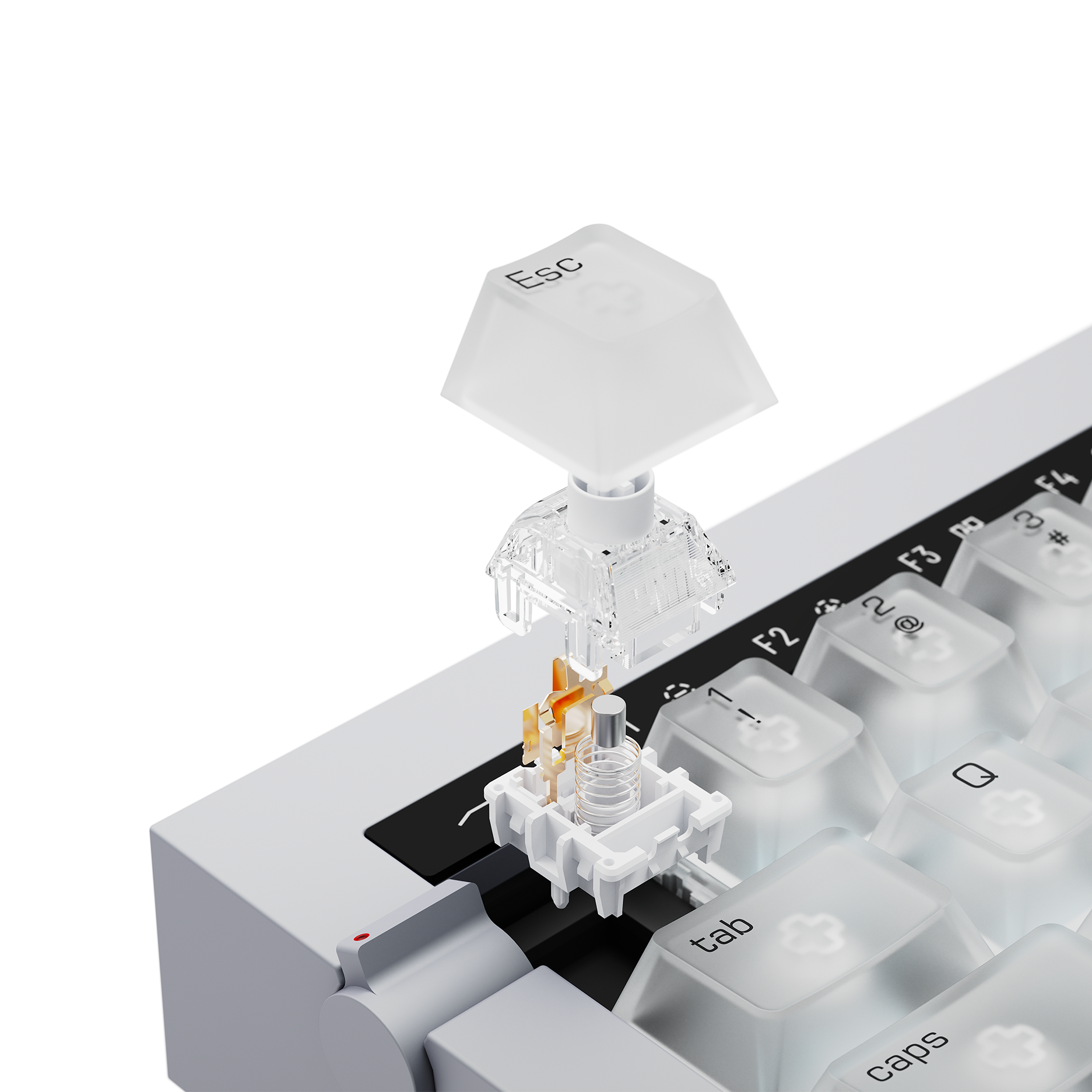 (Pre-Order) Lofree Hyzen67 Wireless Tri-mode Aluminum Mechanical Magnetic Keyboard