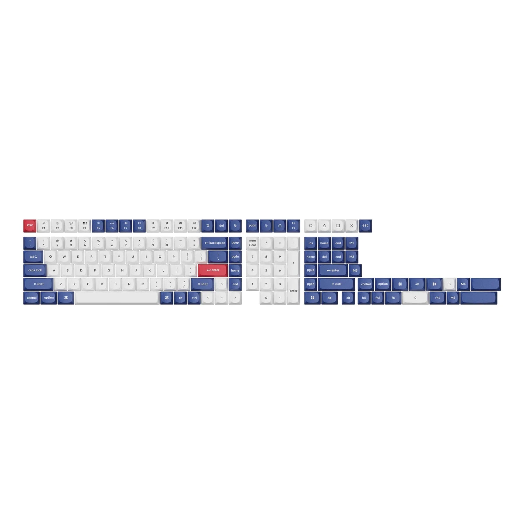 Keychron Double Shot PBT OSA Full Set Keycap Set