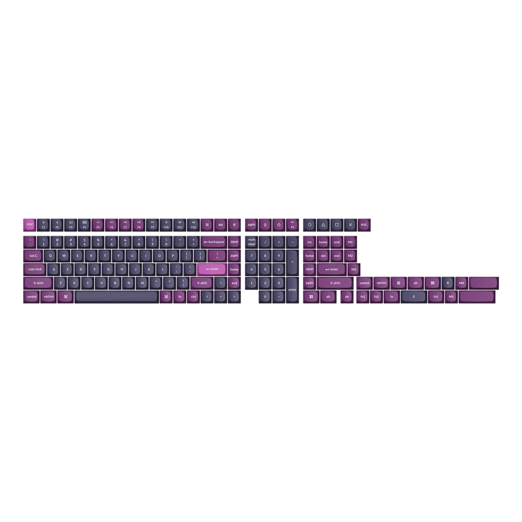 Keychron Double Shot PBT OSA Full Set Keycap Set