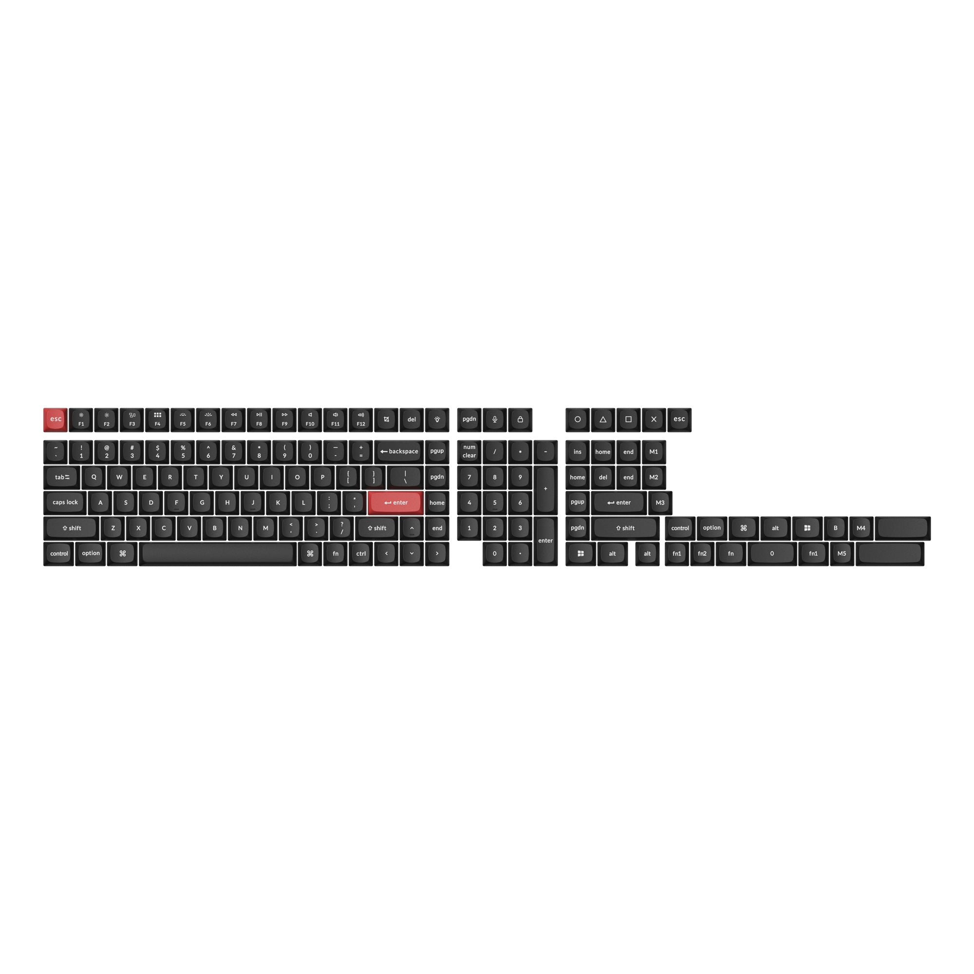 Keychron Double Shot PBT OSA Full Set Keycap Set