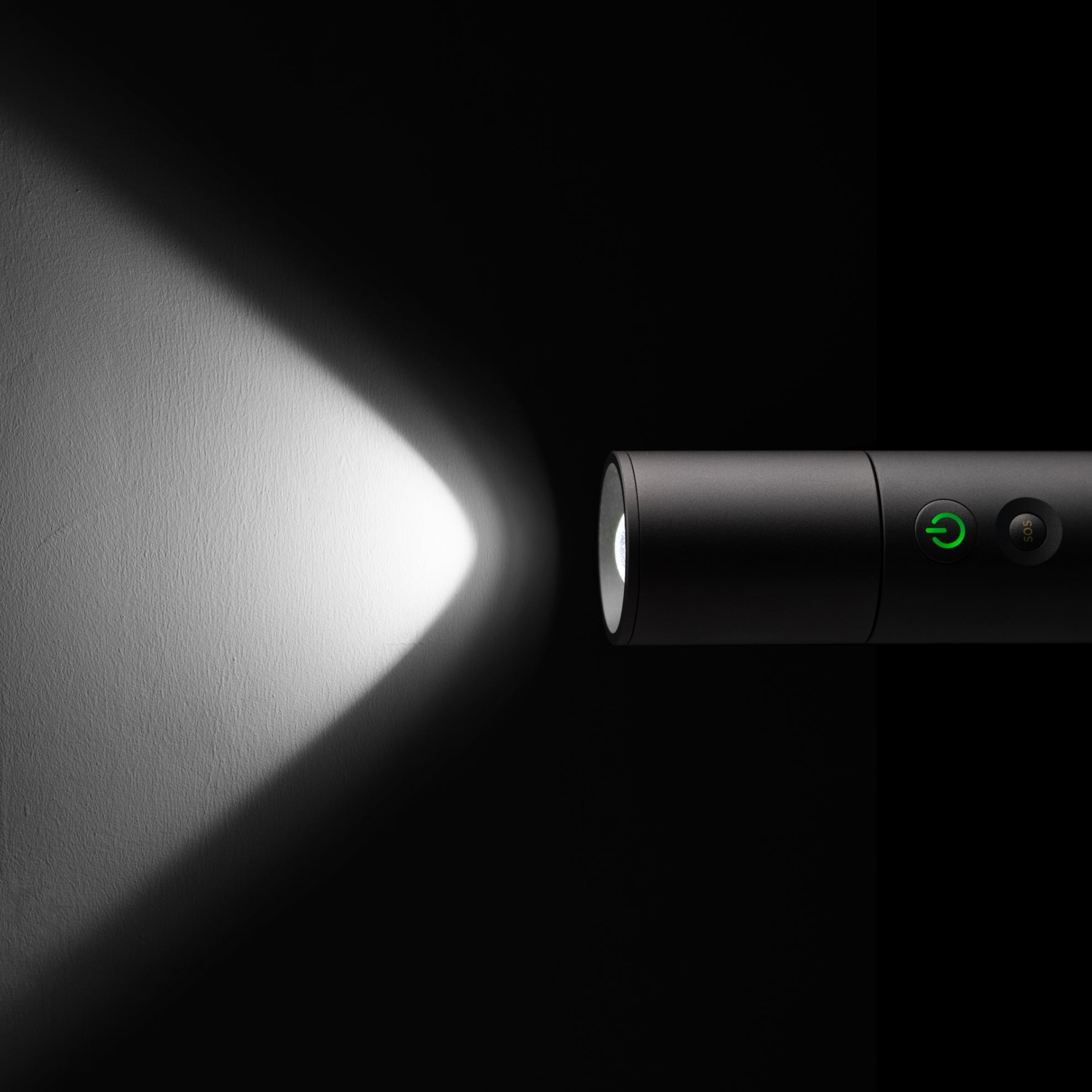 HOTO Flashlight Lite, Zoomable, LED, 5 Modes (SOS & Strobe), Portable Handheld Flash Light