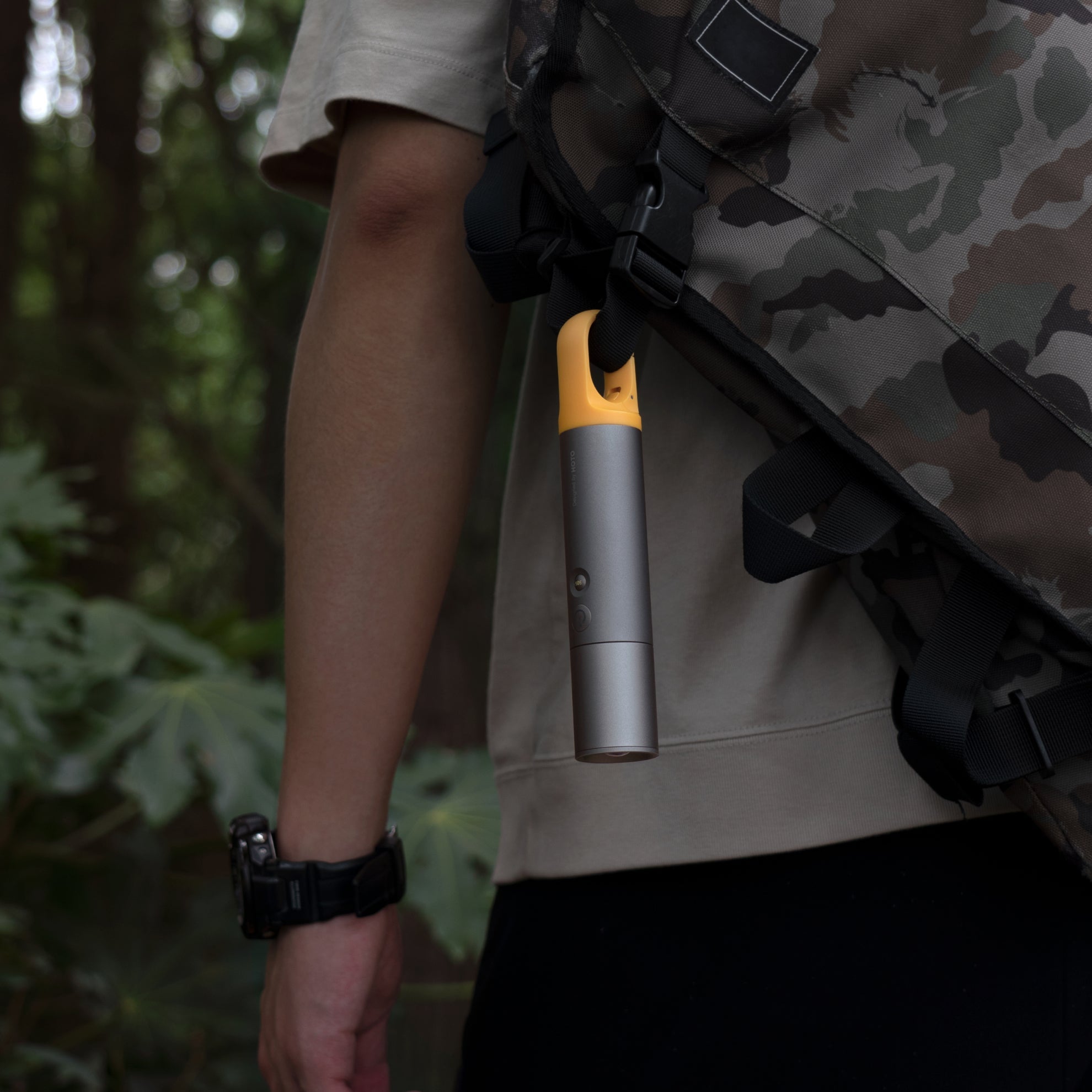HOTO Flashlight Lite, Zoomable, LED, 5 Modes (SOS & Strobe), Portable Handheld Flash Light