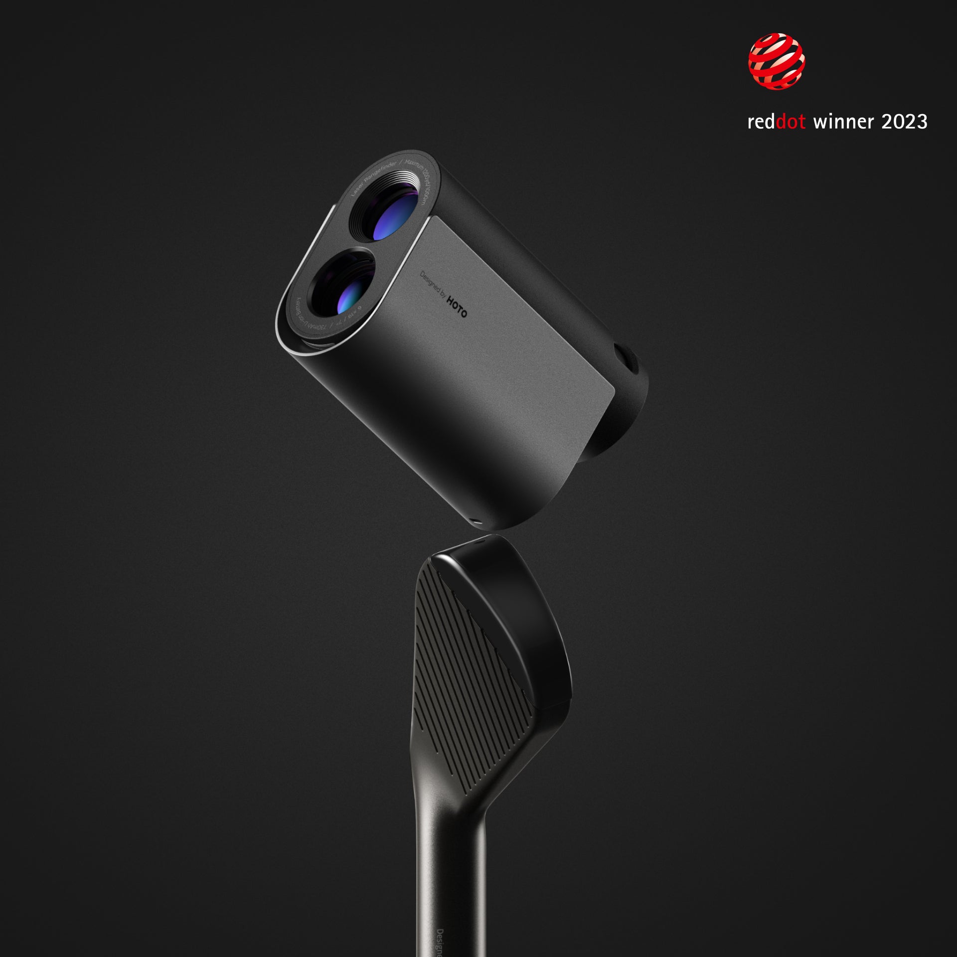 HOTO Golf Laser Rangefinder with Slope, 1100-yard Range, 6X Magnification