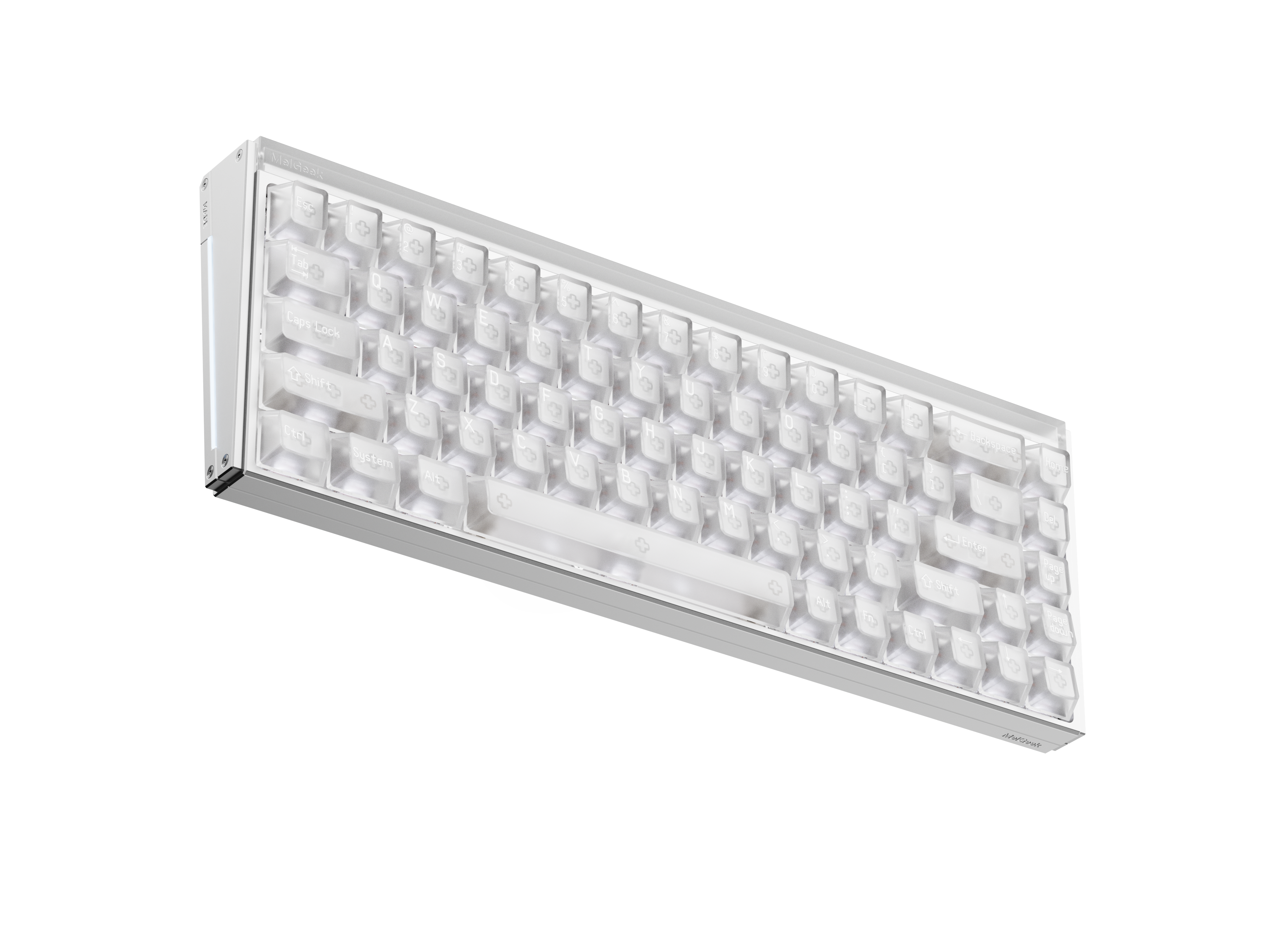 MelGeek MADE68 Ultra V2 Wired Custom Gaming HE Keyboard with RGB Lightbar