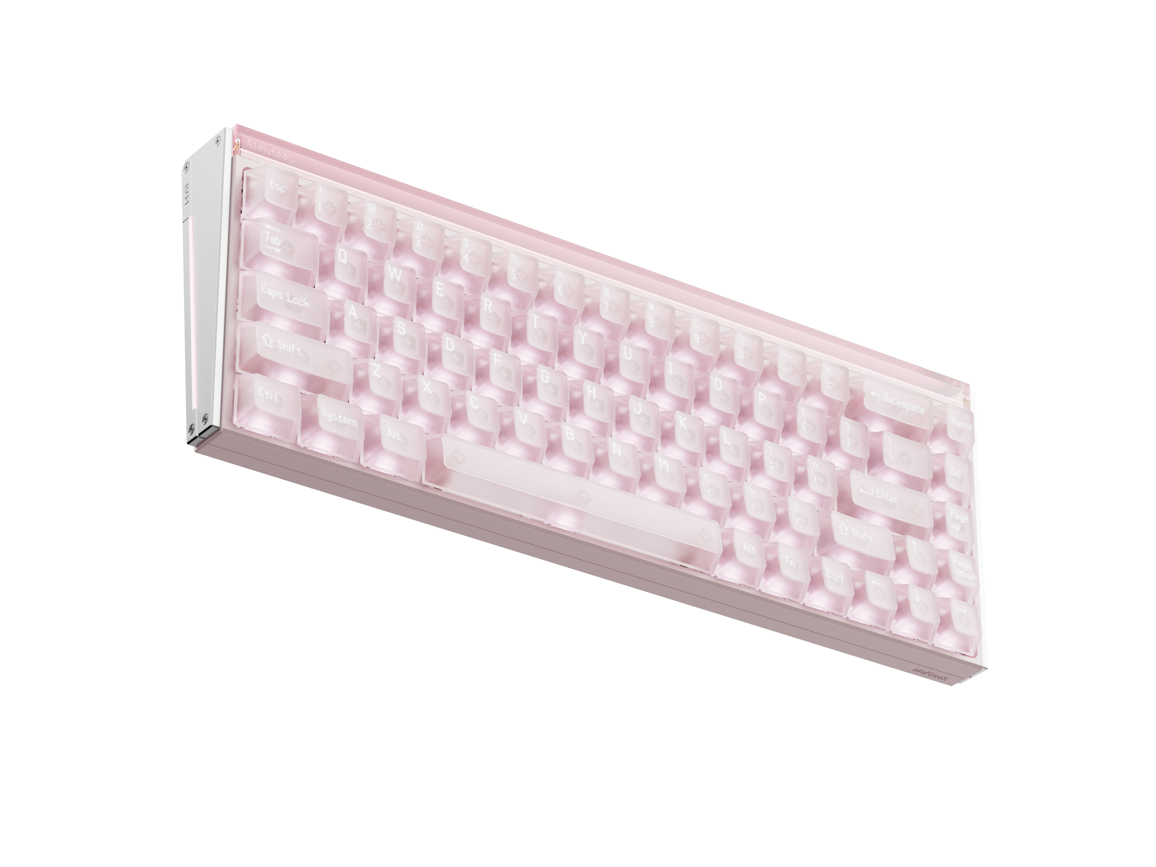 MelGeek MADE68 Ultra V2 Wired Custom Gaming HE Keyboard with RGB Lightbar
