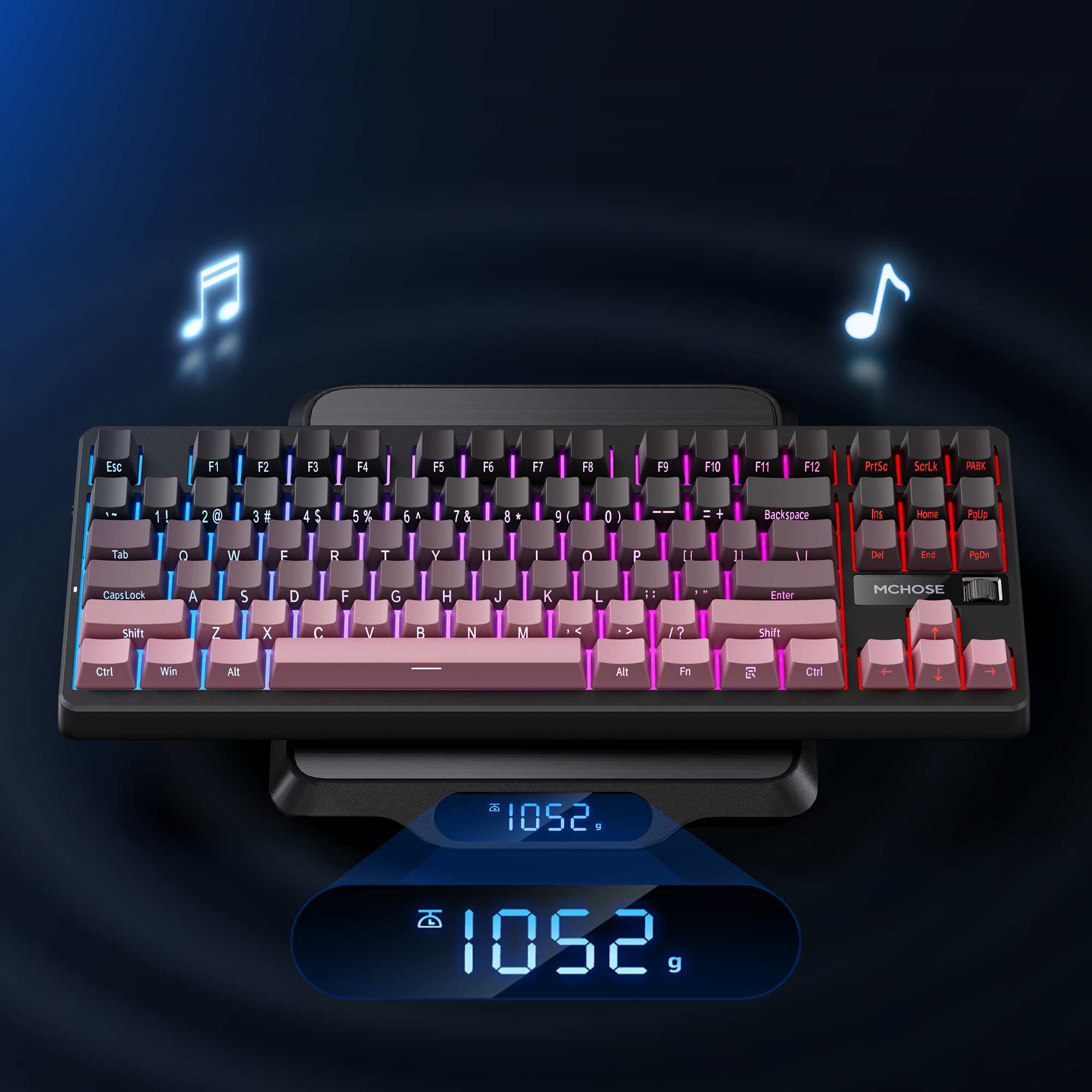 MCHOSE G87 Wireless Gasket Mount Custom Mechanical Keyboard