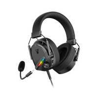 Fantech HG26 PC Headset USB Connector with Microphone 7.1 Surround Sound RGB Light Gaming Headphone