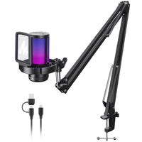 MAONO DGM20S Gamerwave Condenser USB Gaming RGB Microphone