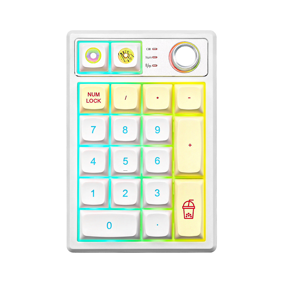 YUNZII YZ19 Gasket Wireless Mechanical Knob Numeric Keyboard Numpad