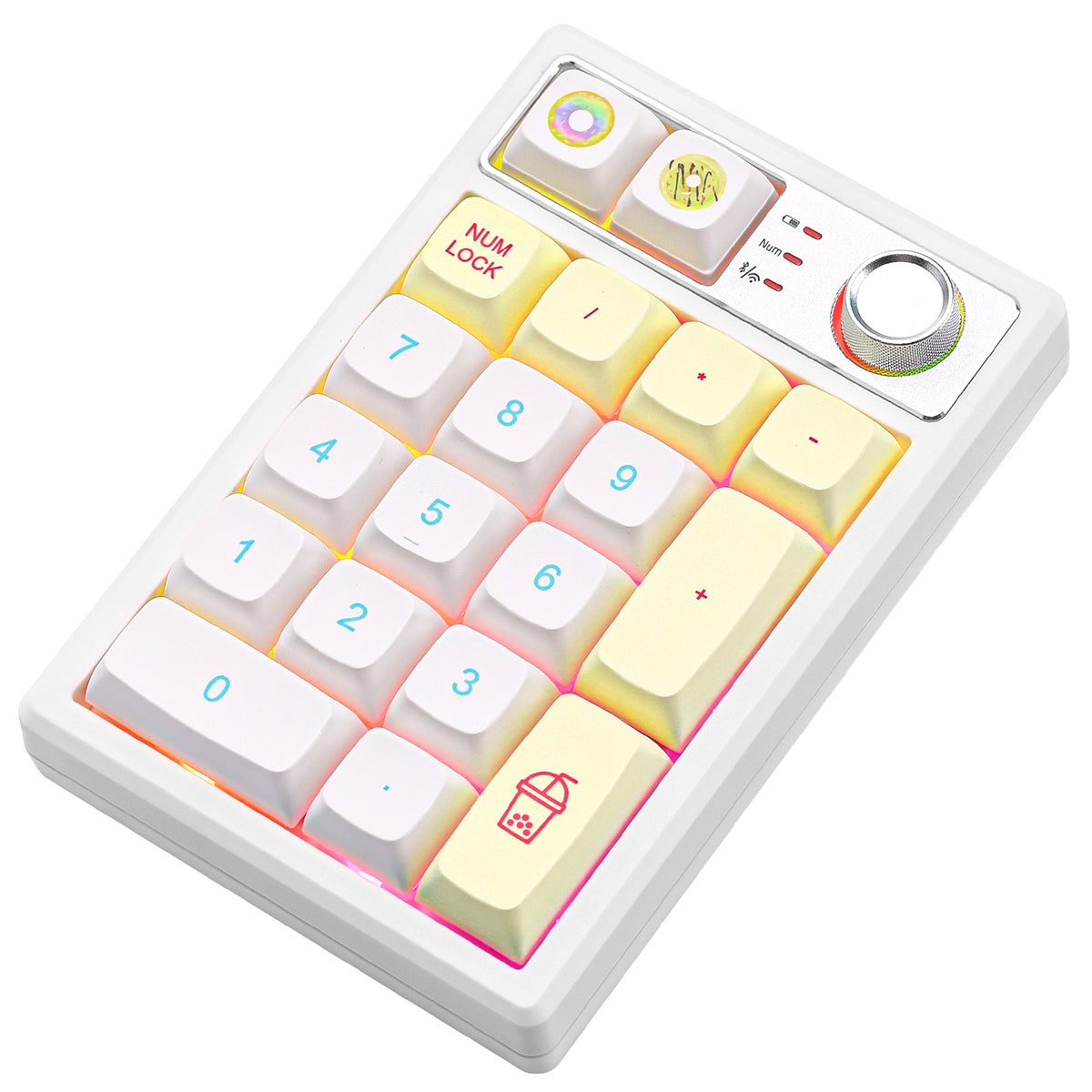 YUNZII YZ19 Gasket Wireless Mechanical Knob Numeric Keyboard Numpad