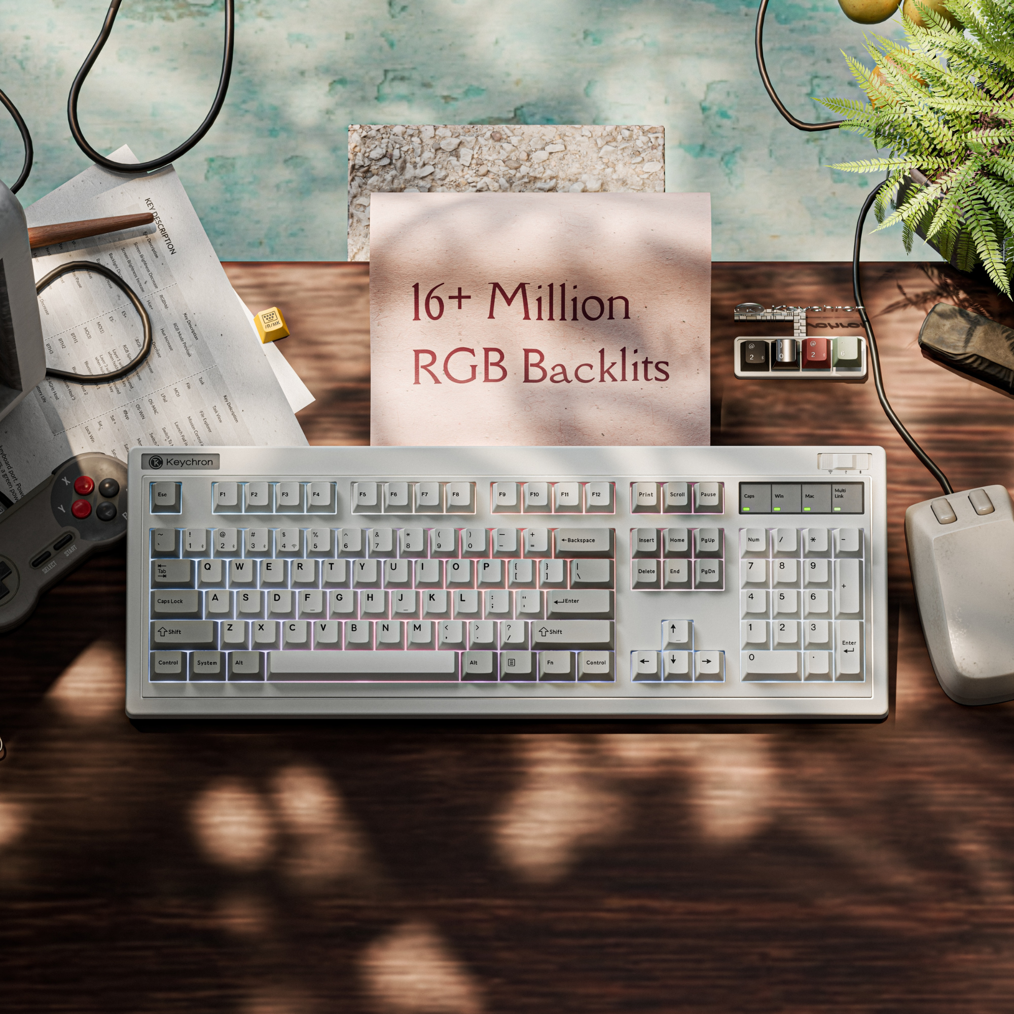 Keychron R6 QMK Wireless Mechanical Keyboard