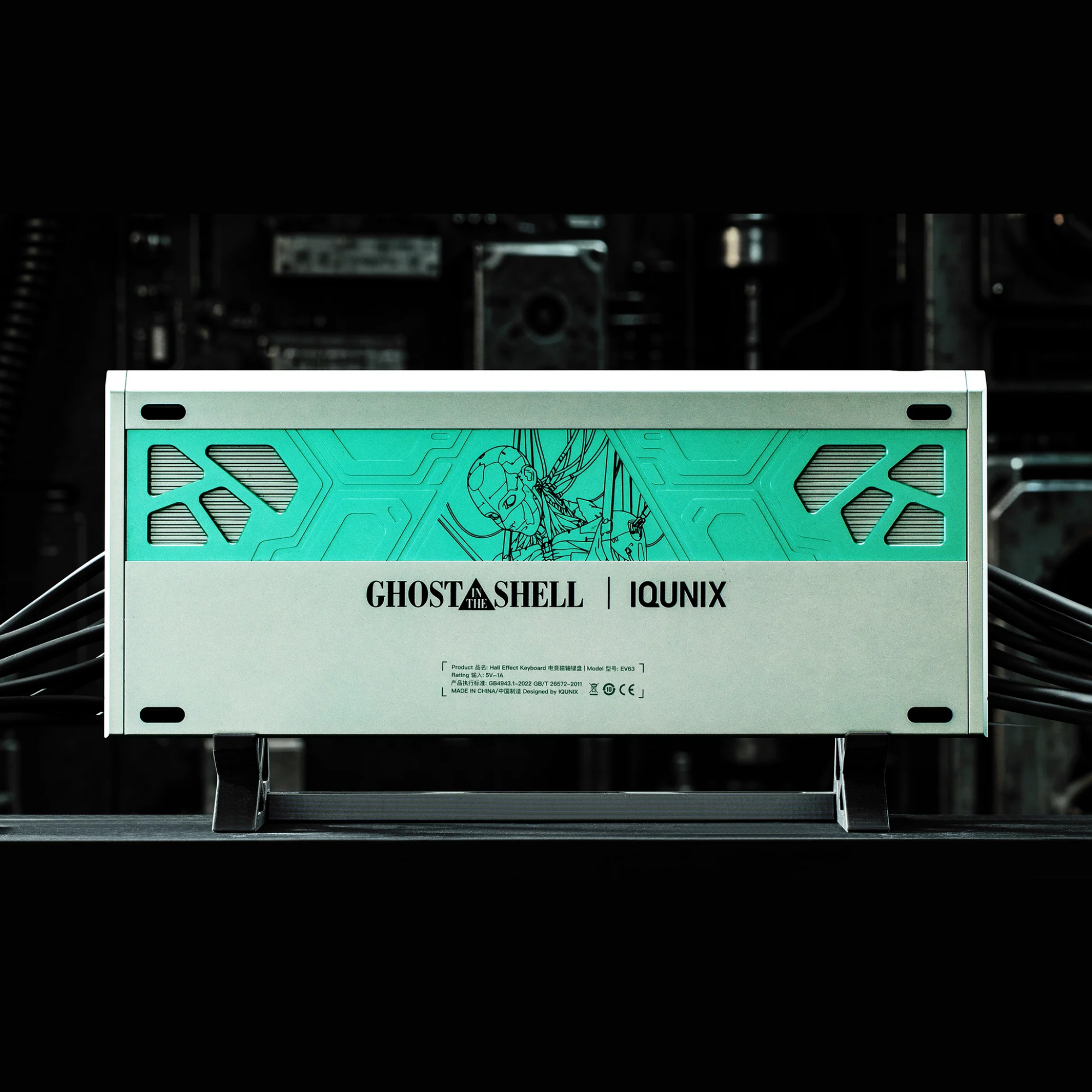 IQUNIX EV63 Hall Effect 8K RGB Wired Gaming Keyboard Ghost in the Shell Edition