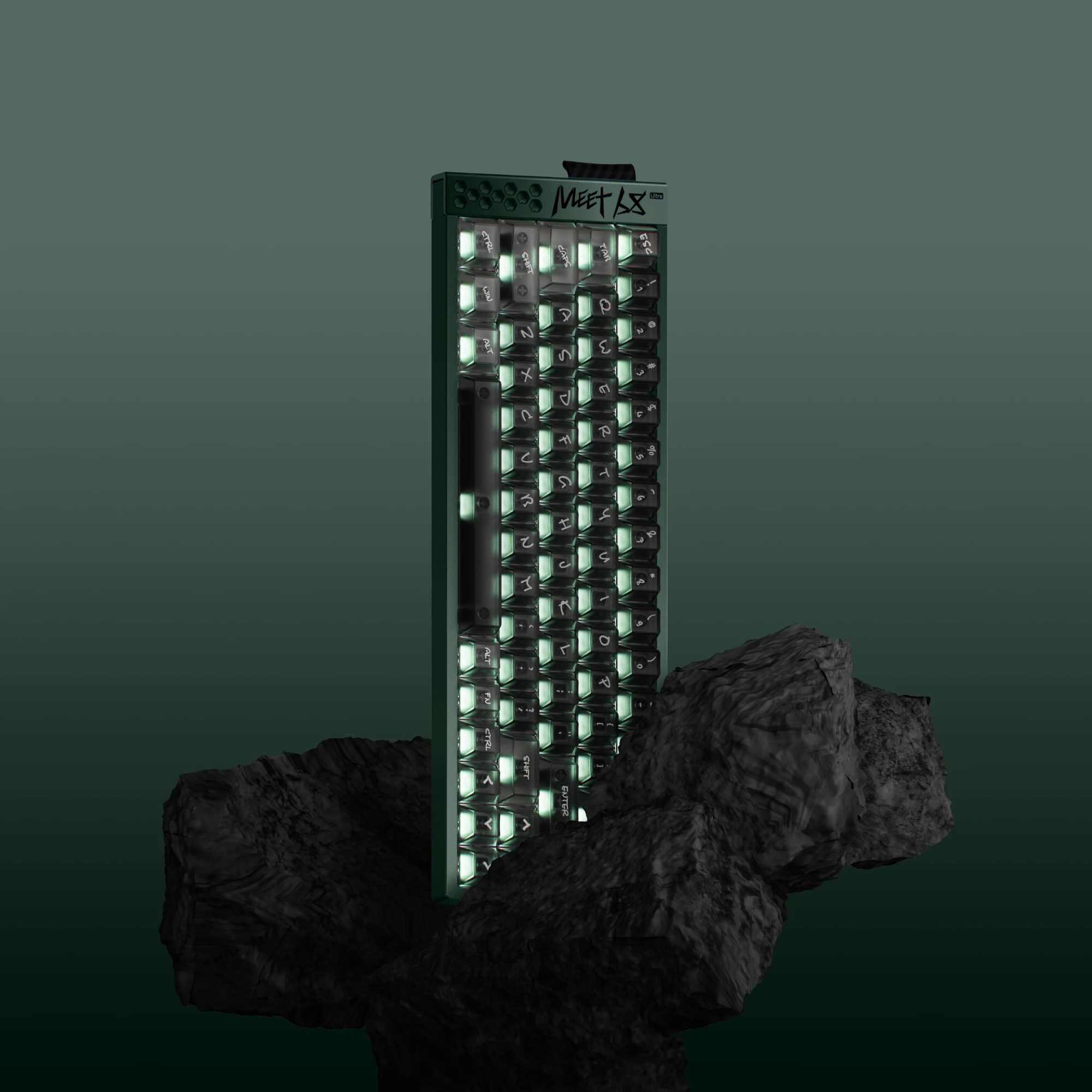 IQUNIX Mikit Meet68 Ultra Hall Effect 8K RGB Wired Gaming Keyboard
