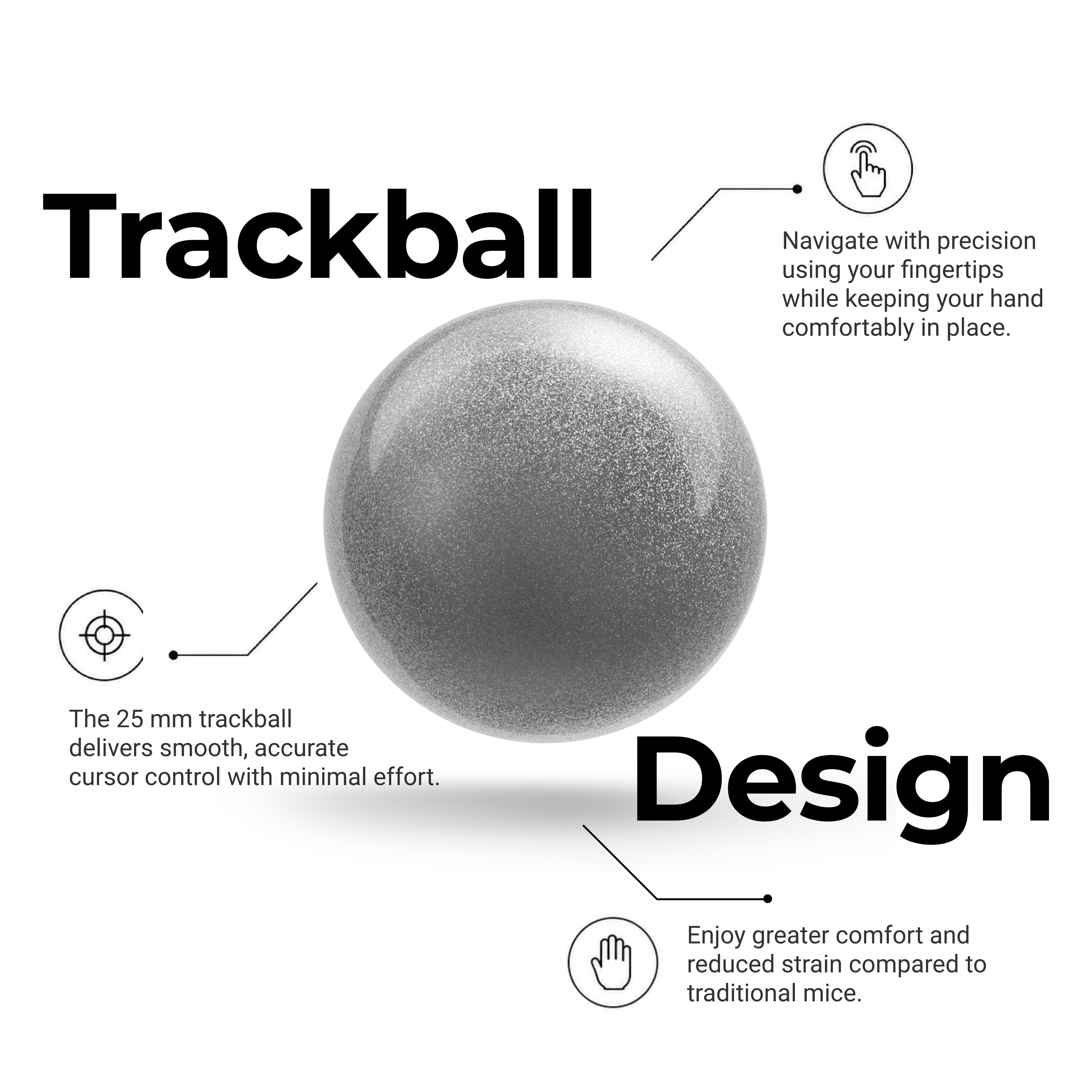 Keychron Trackball 25mm Replacement