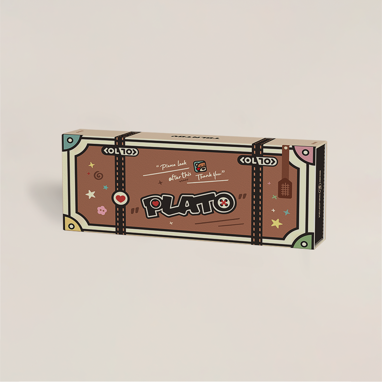 Keytok PLATO Smile Profile Dye-Sub PBT Keyaps 158pcs/set