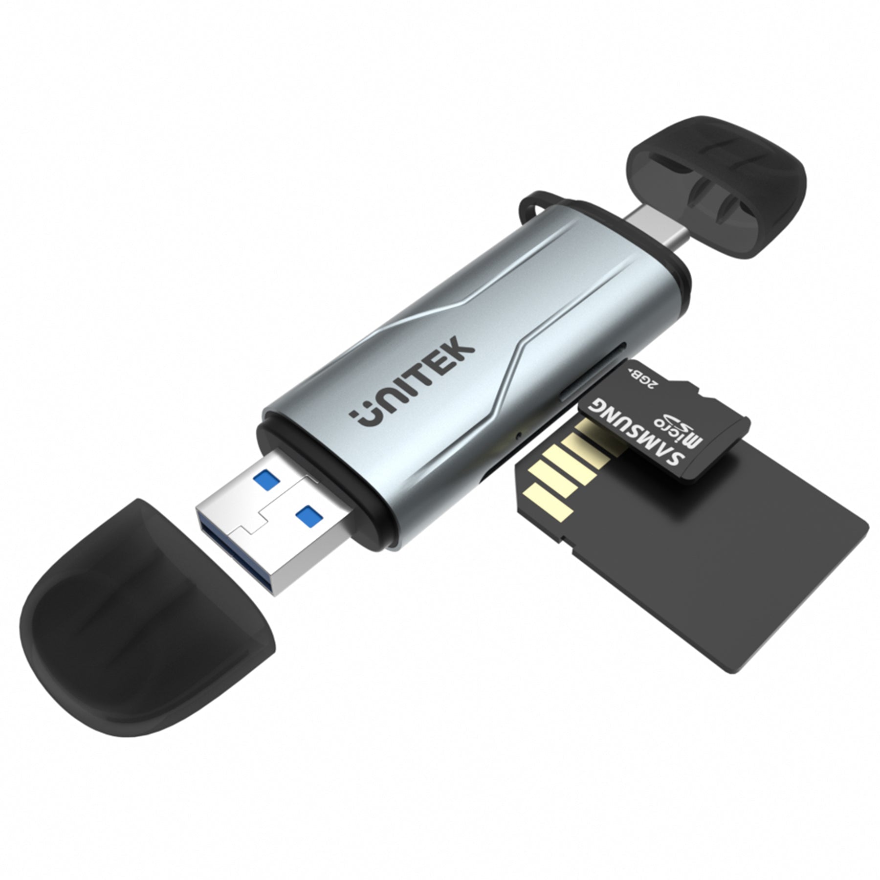 Unitek Micro SD Card Reader, USB 3.0 USB C OTG Memory Card Adapter