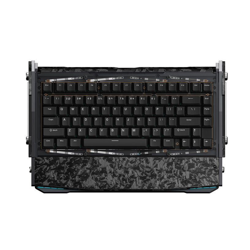 DRY STUDIO Black Diamond 75 V2 Wireless Mechanical Keyboard Advance (DR Rapid Ice Switch)