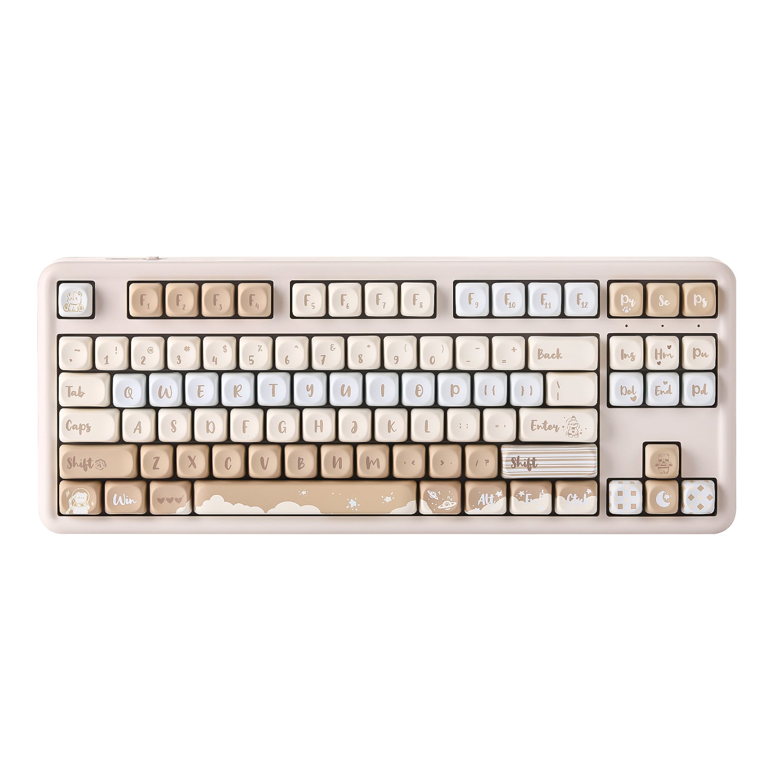 YUNZII B87 QMK/VIA Hot-Swap Mechanical Keyboard with Wrist Rest