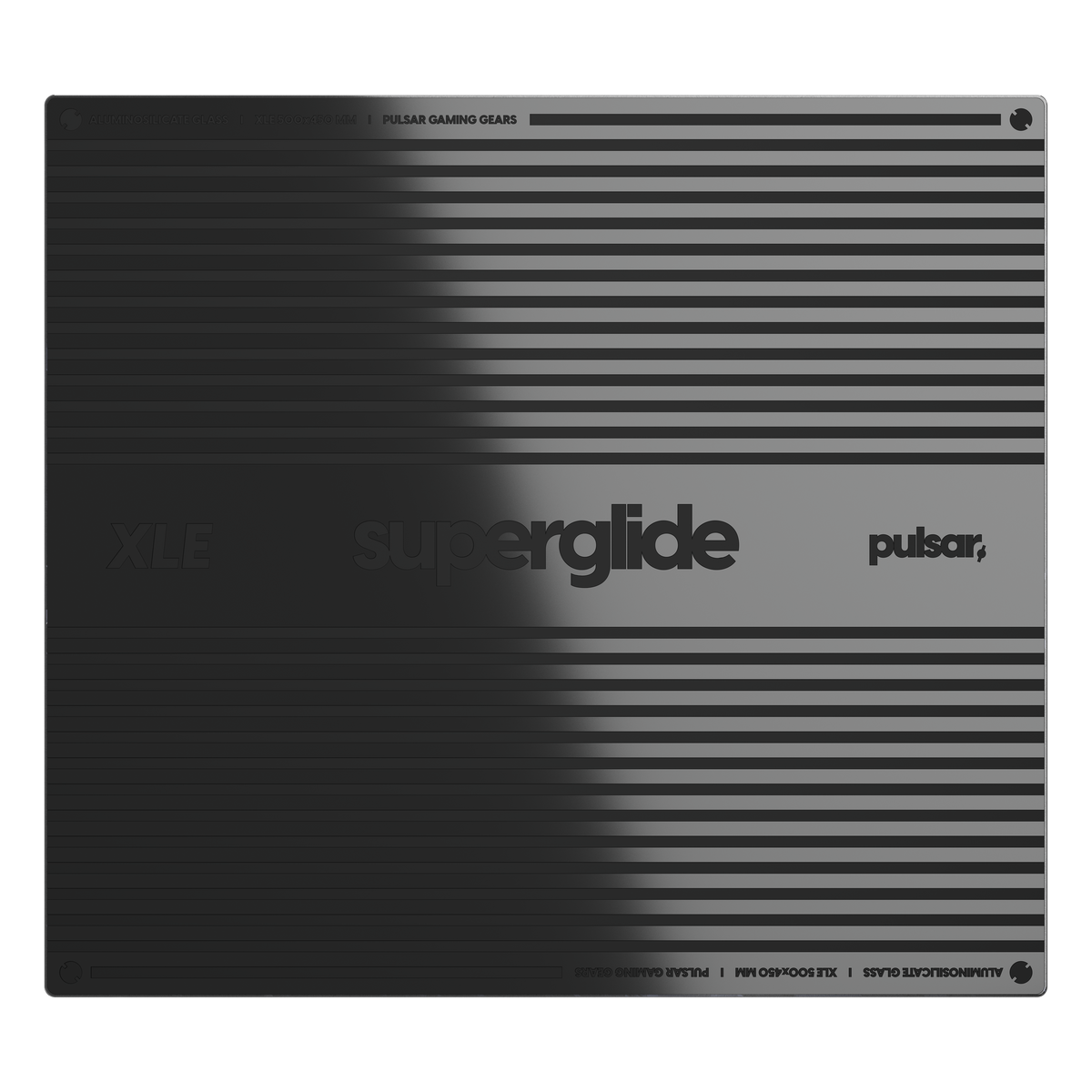 Pulsar Pro series Meiy 500x450x1.5mm XLE Glass Mousepad
