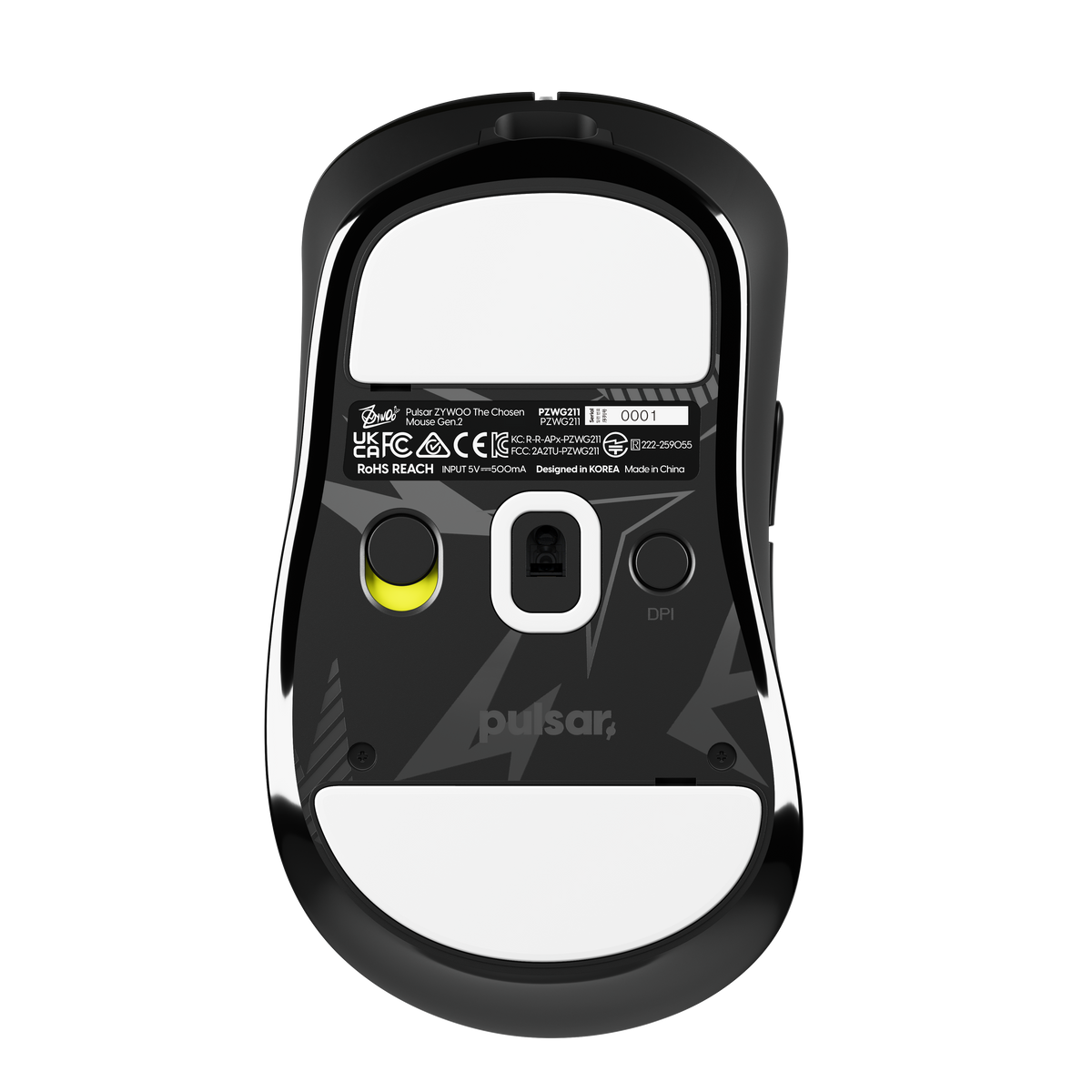 Pulsar ZywOo The Chosen Mouse Gen.2 8K Wireless Gaming Mouse - Medium