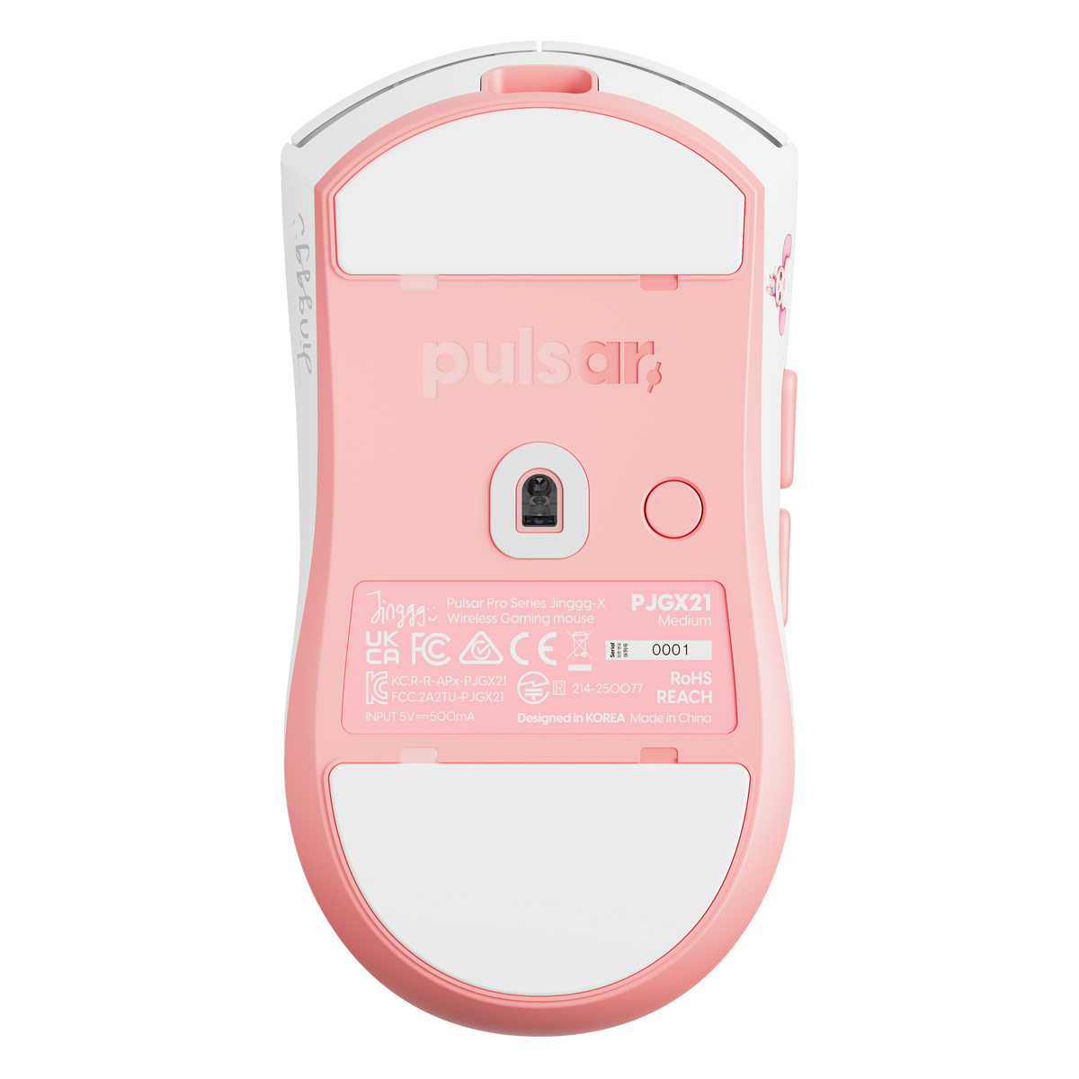 Pulsar Pro Series Jinggg-X 8K Medium Wireless Gaming Mouse