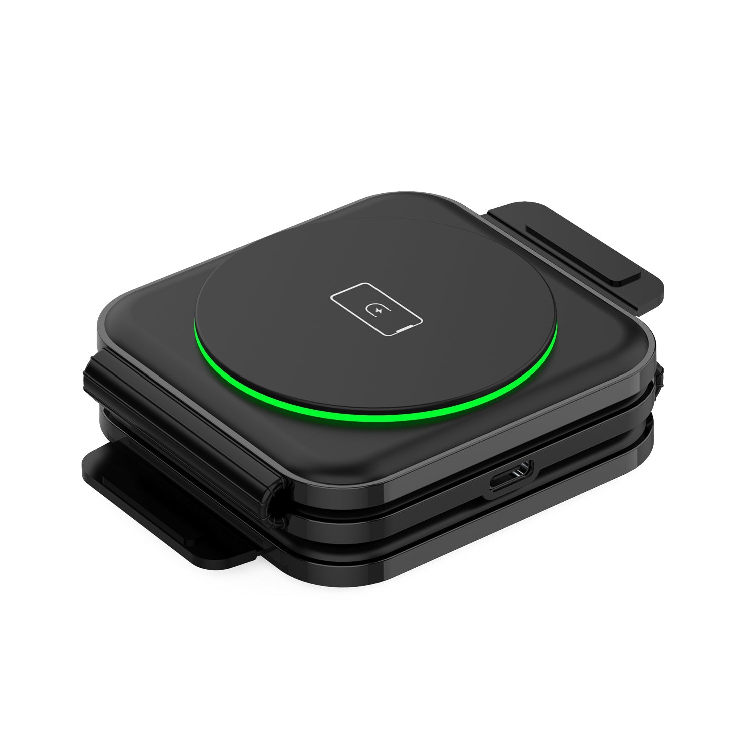 Unitek Travel MagCharge 3-in-1 Foldable Wireless Charger Station, Max 15W