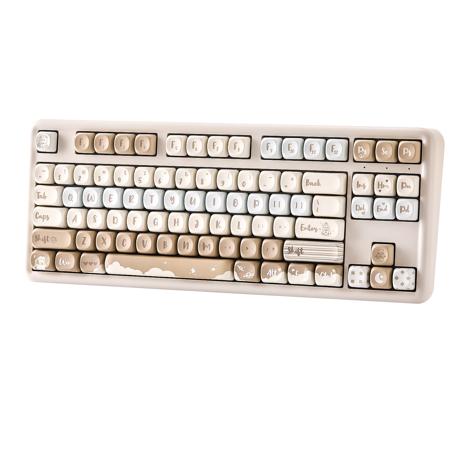 YUNZII B87 QMK/VIA Hot-Swap Mechanical Keyboard with Wrist Rest