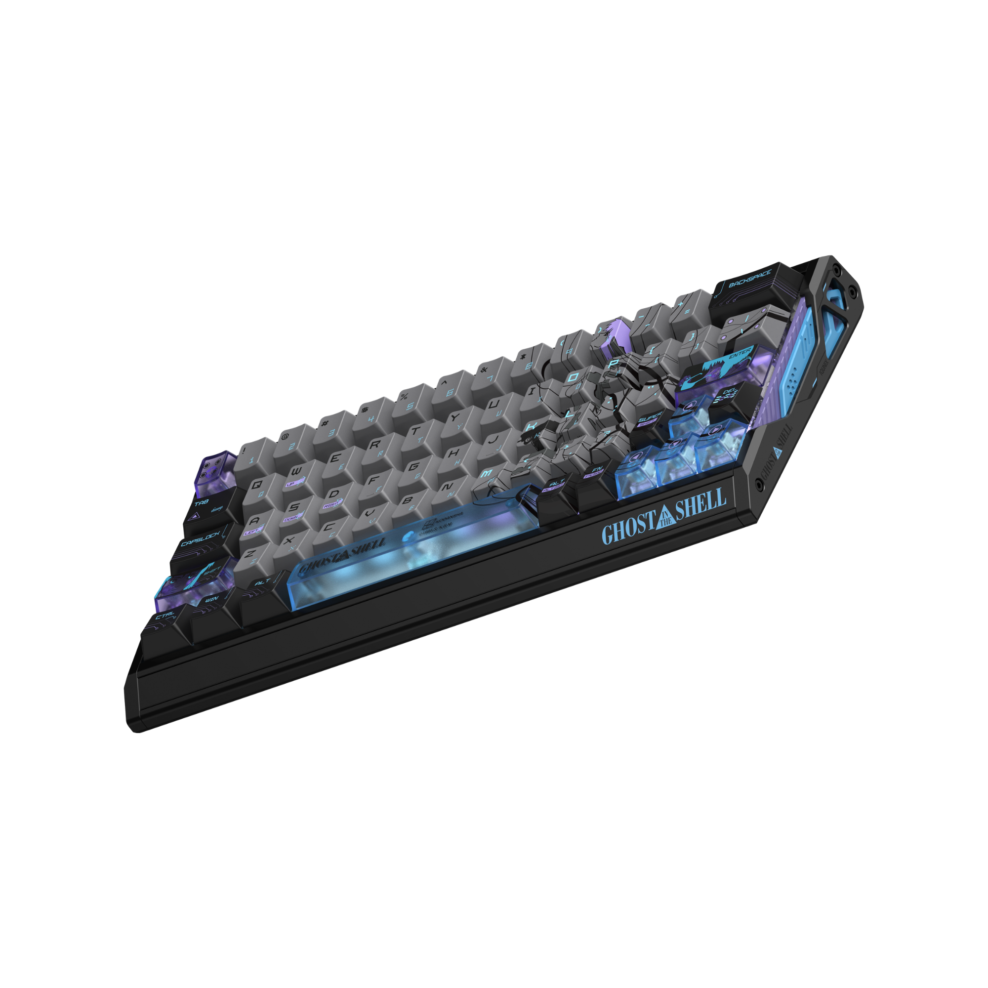 IQUNIX EV63 Hall Effect 8K RGB Wired Gaming Keyboard Ghost in the Shell Edition
