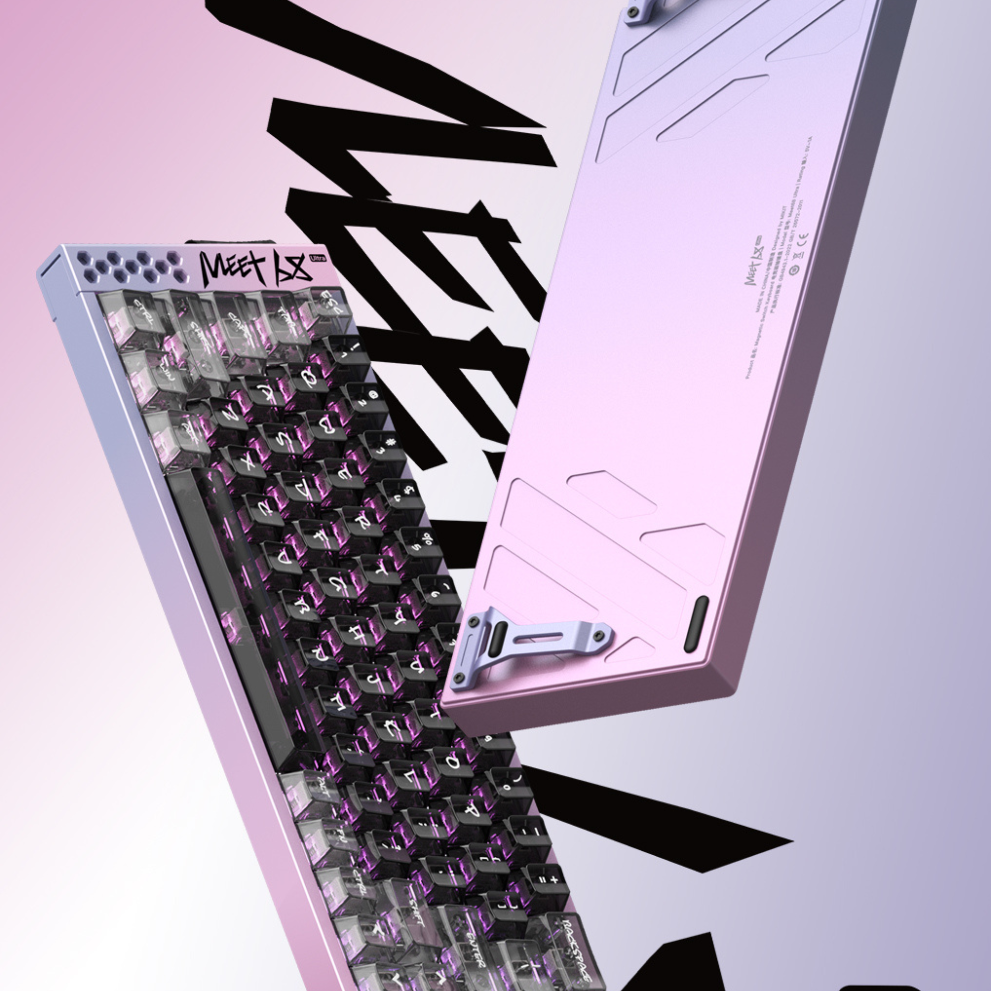 Mikit Meet68 Ultra Hall Effect 8K RGB Wired Gaming Keyboard