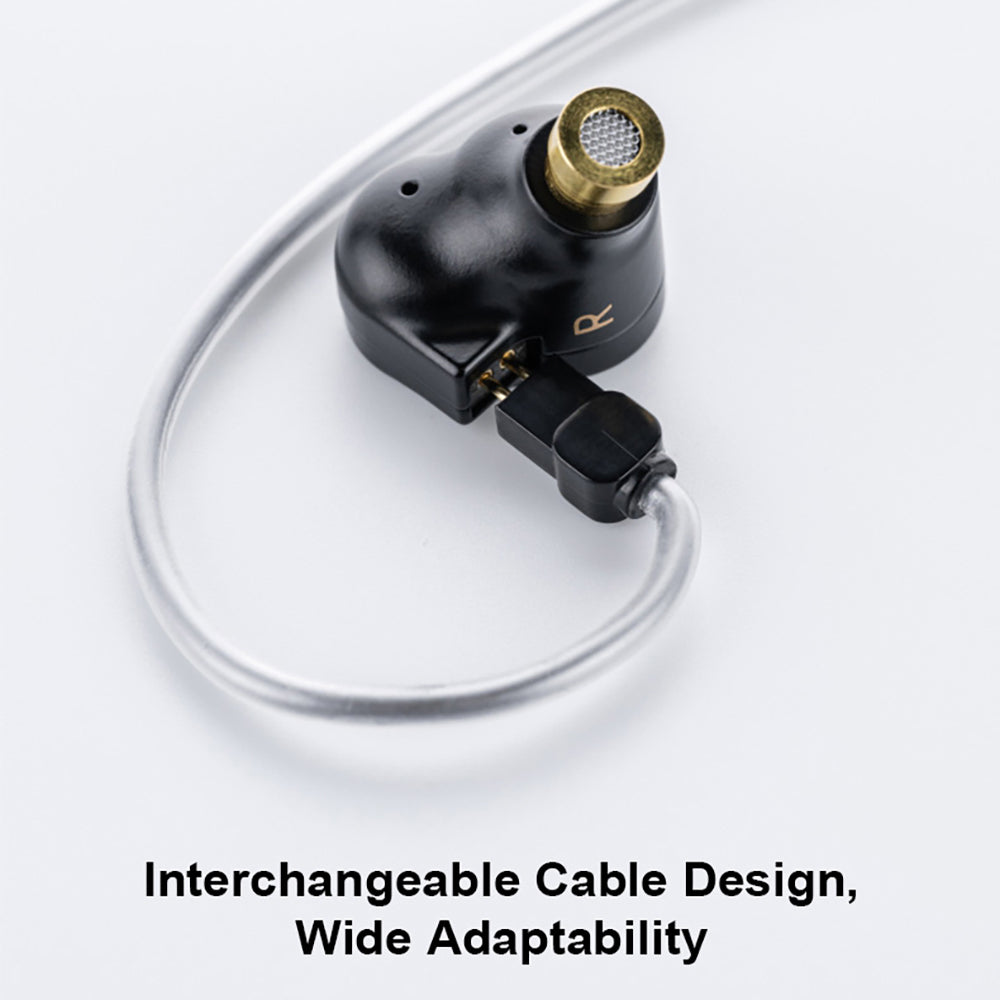 MOONDROP CHU II DSP USB-C Dynamic Driver Wired IEM In-Ear Monitor Headphones