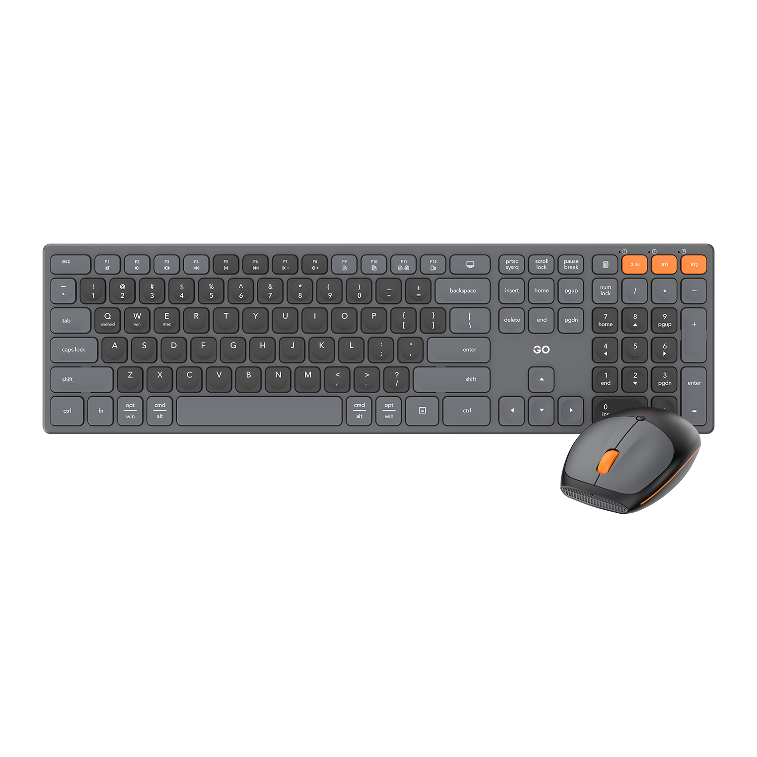 Fantech Office Wireless Keyboard and Mouse Combo Computer Keyboard Set