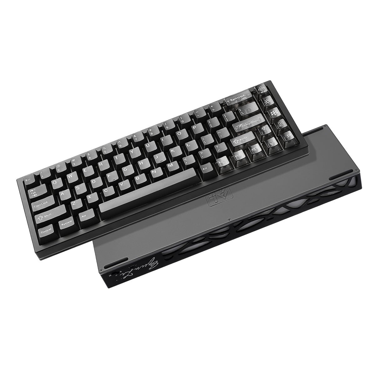 YUNZII AL65 QMK/VIA Hollow Pattern Aluminium Mechanical Keyboard