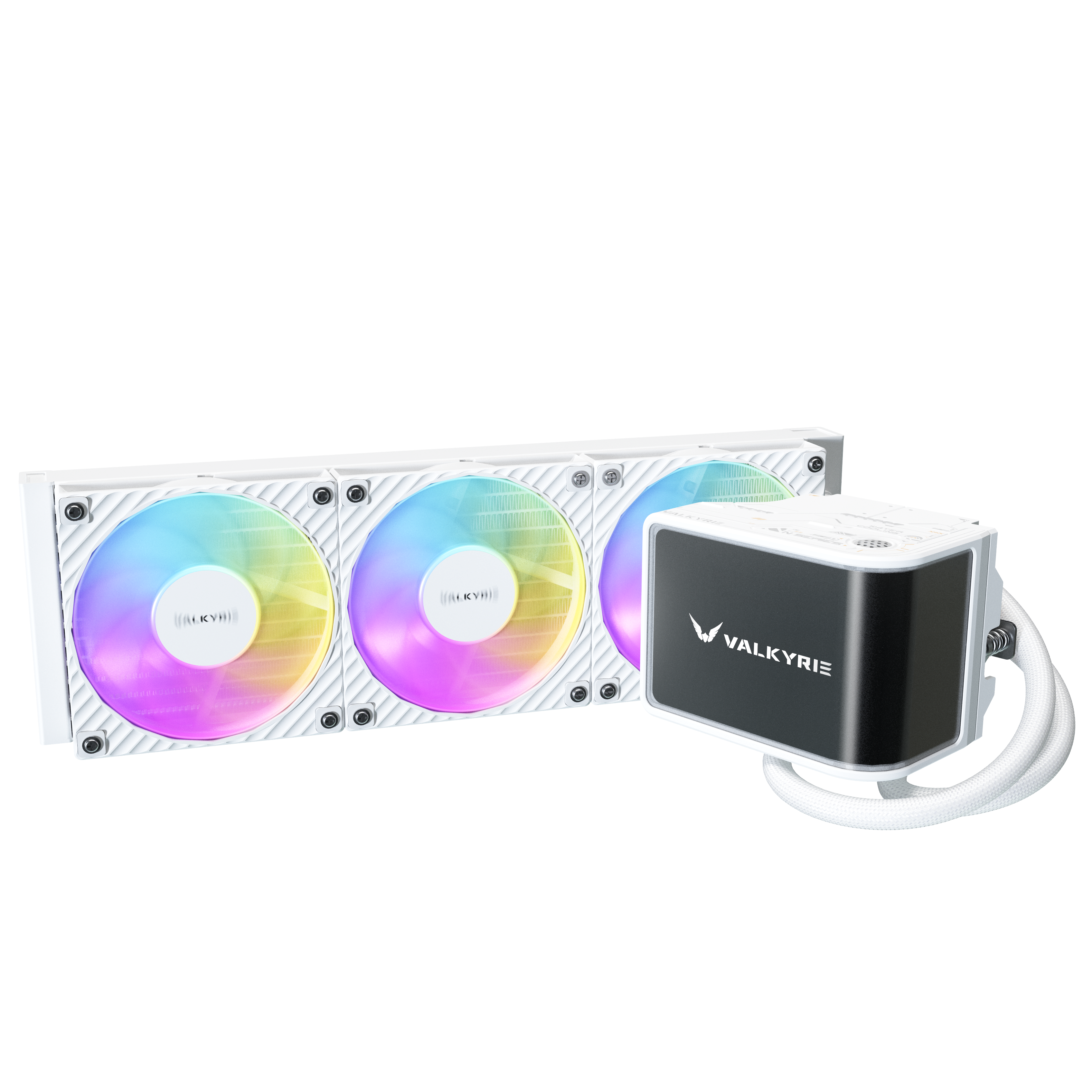 Valkyrie N360 All-in-one Liquid CPU Cooling ARGB Fans with Curve 6.67" 2K AMOLED display AIO Cooler