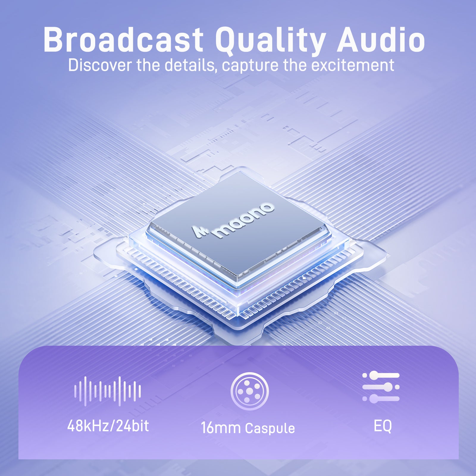 MAONO DM40 Pro USB/Wireless Gaming Desktop Microphone