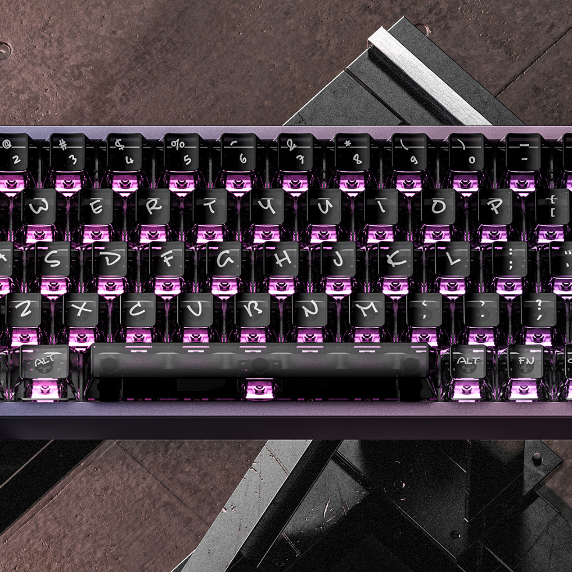 IQUNIX Mikit Meet68 Ultra Hall Effect 8K RGB Wired Gaming Keyboard