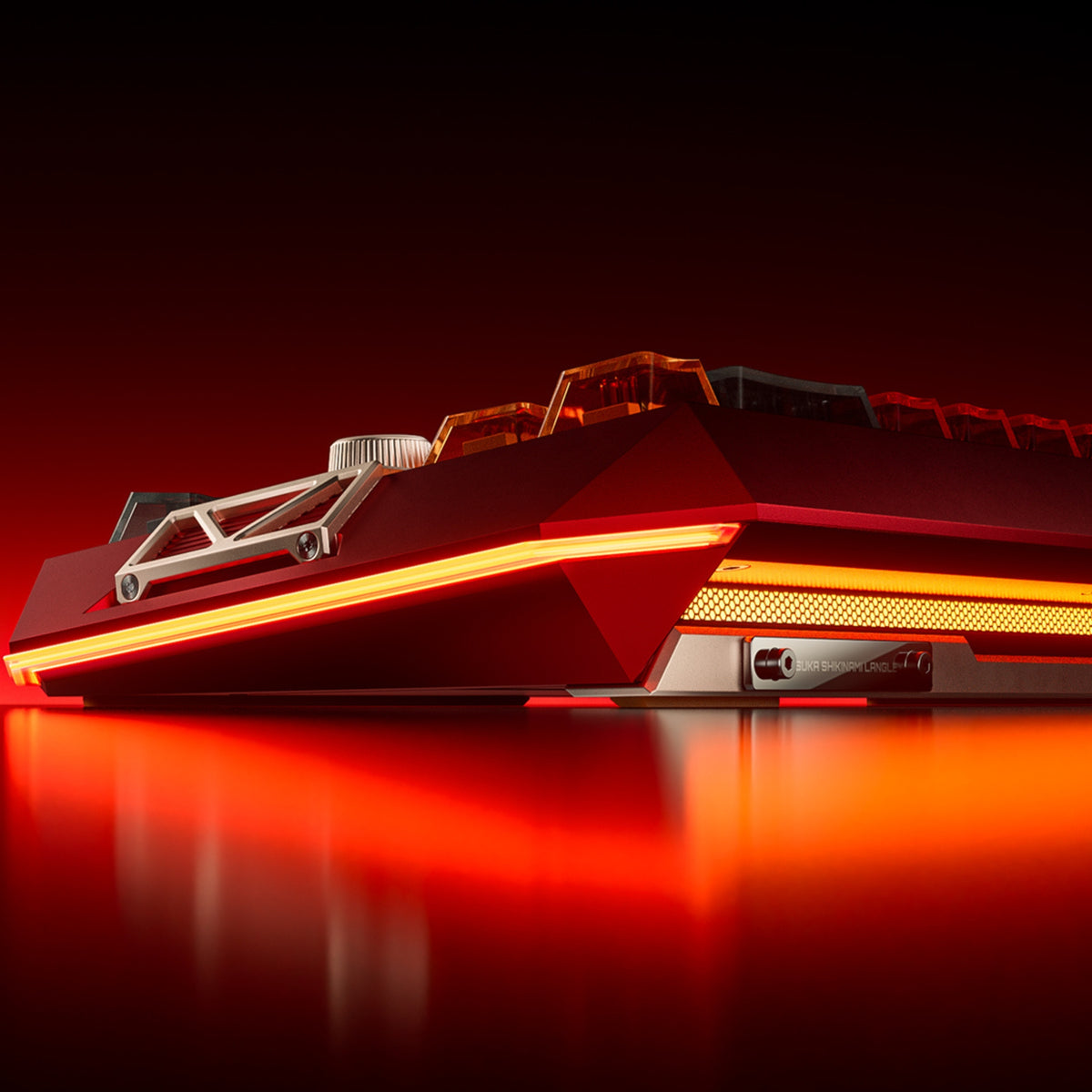 MelGeek Centauri 60 Evangelion Wired Custom HE Gaming Keyboard - EVA-02 Asuka Langley Limited Edition