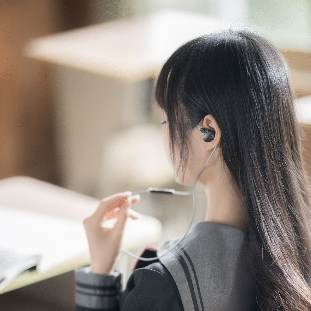 MOONDROP CHU II DSP USB-C Dynamic Driver Wired IEM In-Ear Monitor Headphones