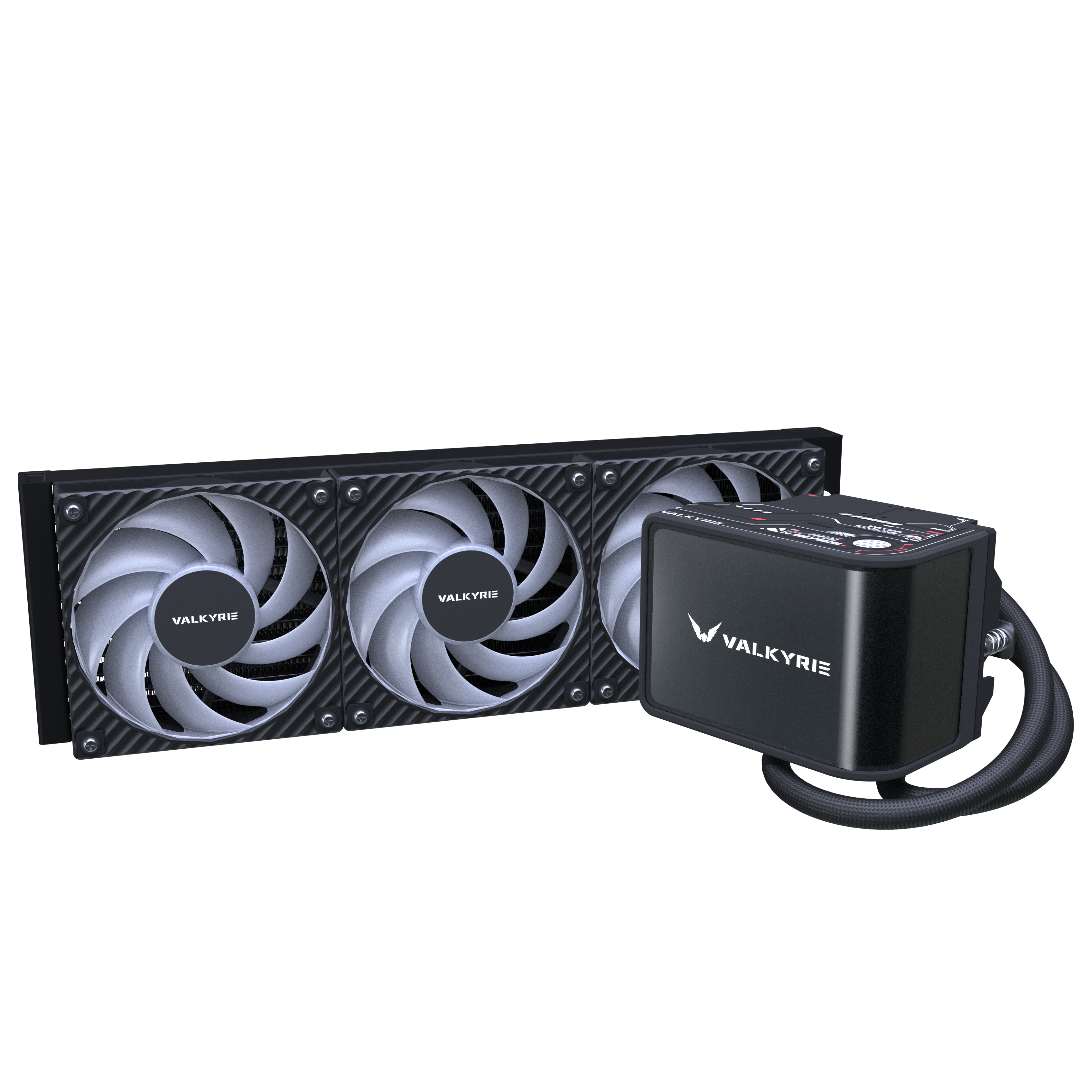 Valkyrie N360 All-in-one Liquid CPU Cooling ARGB Fans with Curve 6.67" 2K AMOLED display AIO Cooler