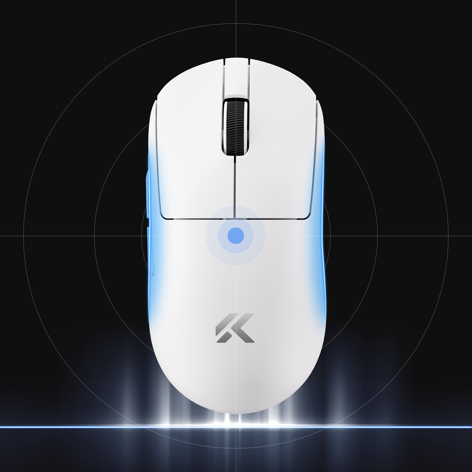 MCHOSE A7 V2 Ultra+ Lightweight 8K Wireless Gaming Mouse with Magnetic Charging Dock