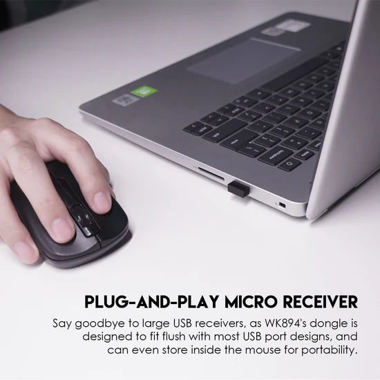 Fantech Office PC Wireless Keyboard and Mouse Combo Computer Set (WK-894)