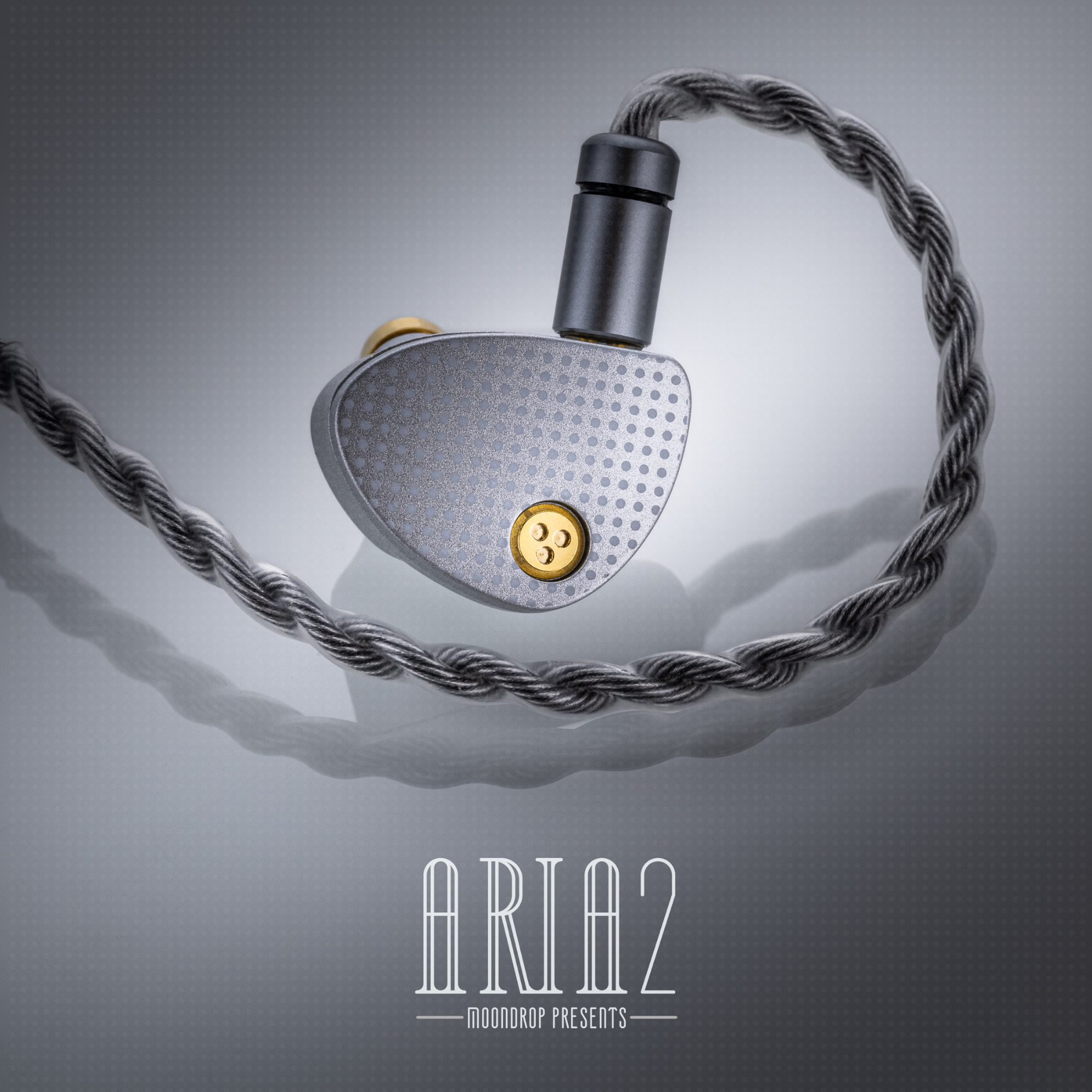 MOONDROP ARIA2 Dynamic Driver Wired IEM In-Ear Monitor Ceramic-coated Headphones