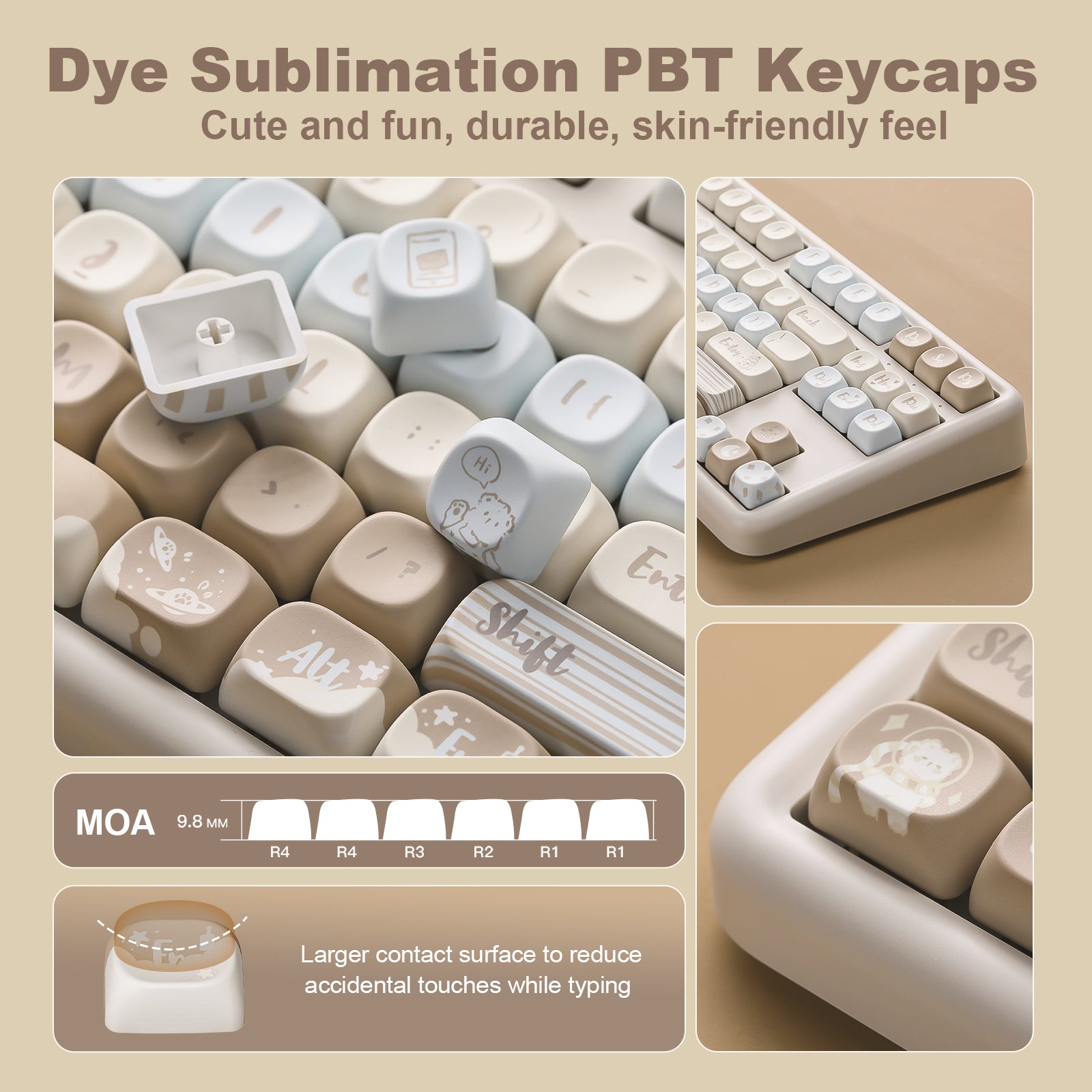 YUNZII B87 QMK/VIA Hot-Swap Mechanical Keyboard with Wrist Rest