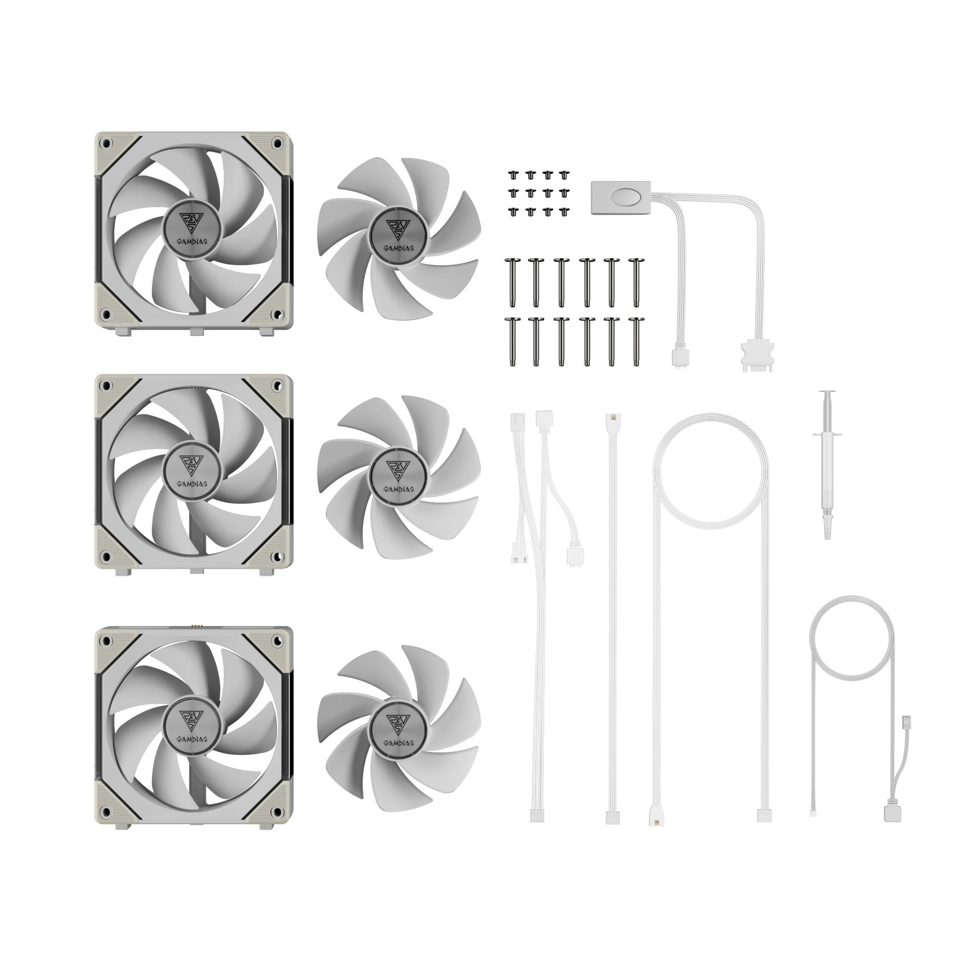 Gamdias AEOLUS P2-1201/1203 Computer Case Cooling Fan