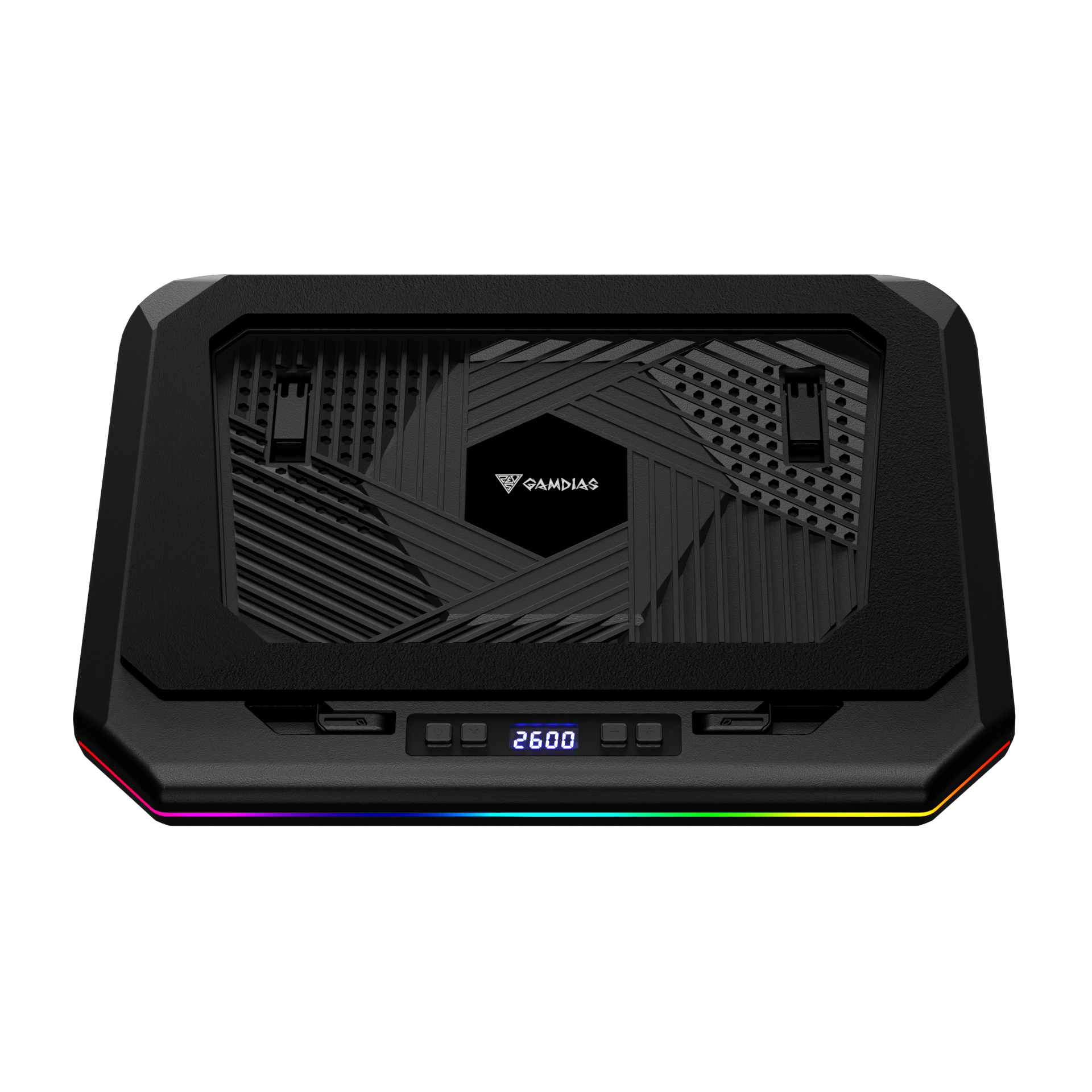 Gamdias AETHER P1 PRO RGB Laptop Cooling Pad  for 12-19 inch Laptops