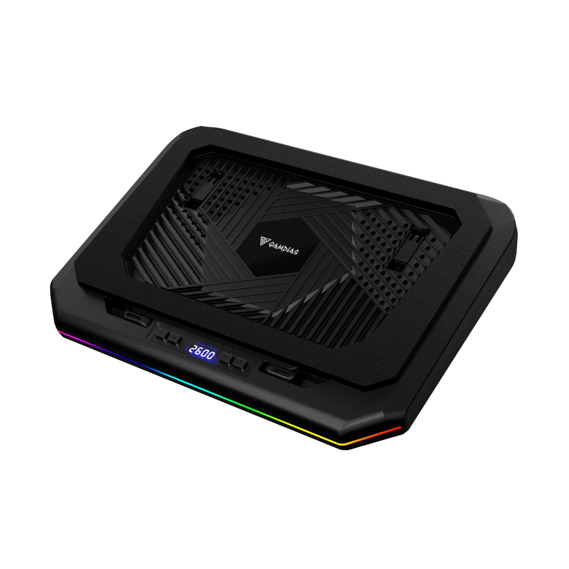 Gamdias AETHER P1 PRO RGB Laptop Cooling Pad  for 12-19 inch Laptops