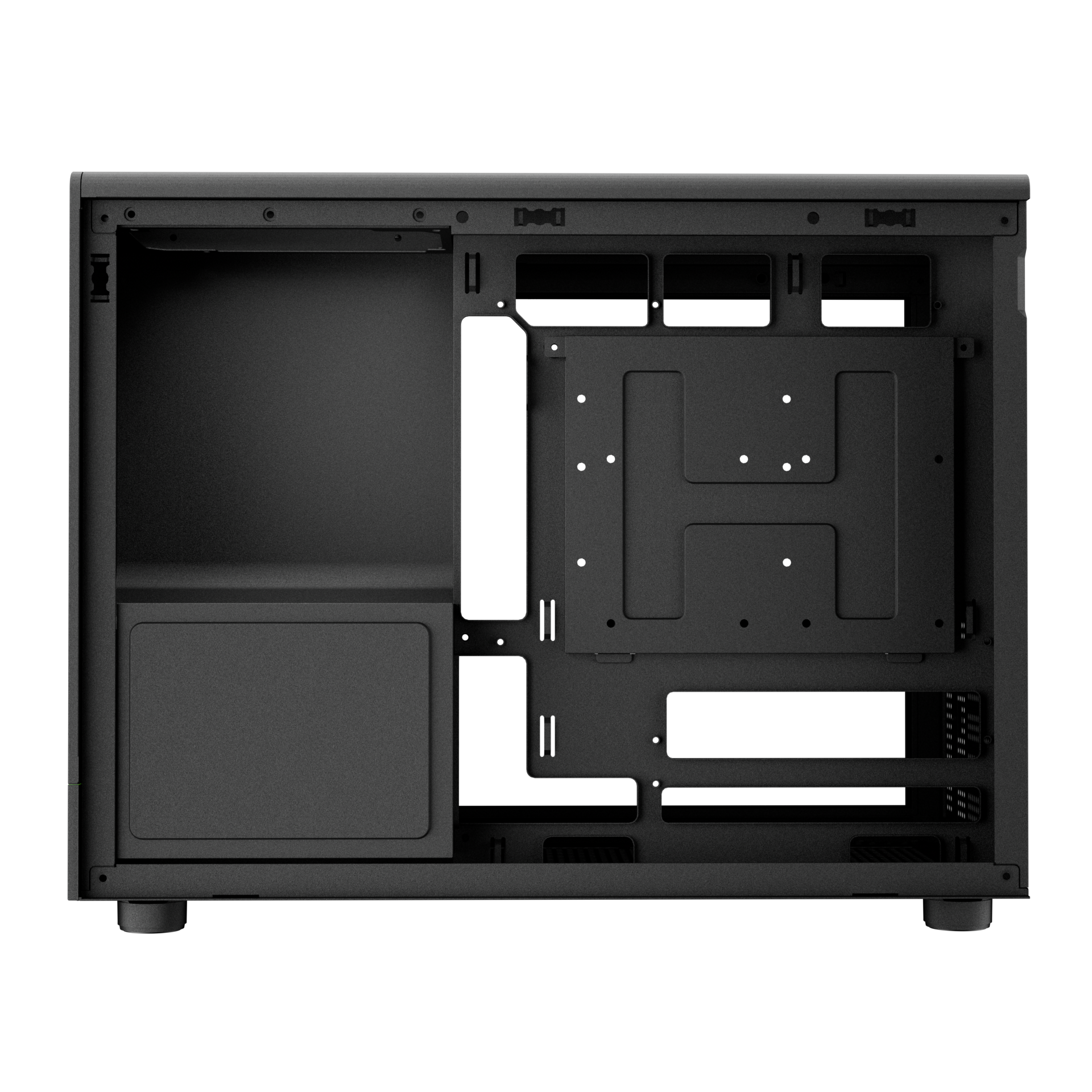 Gamdias ATHENA M4M M-ATX PC CASE Tempered Glass with 3 Built in PWM Fans