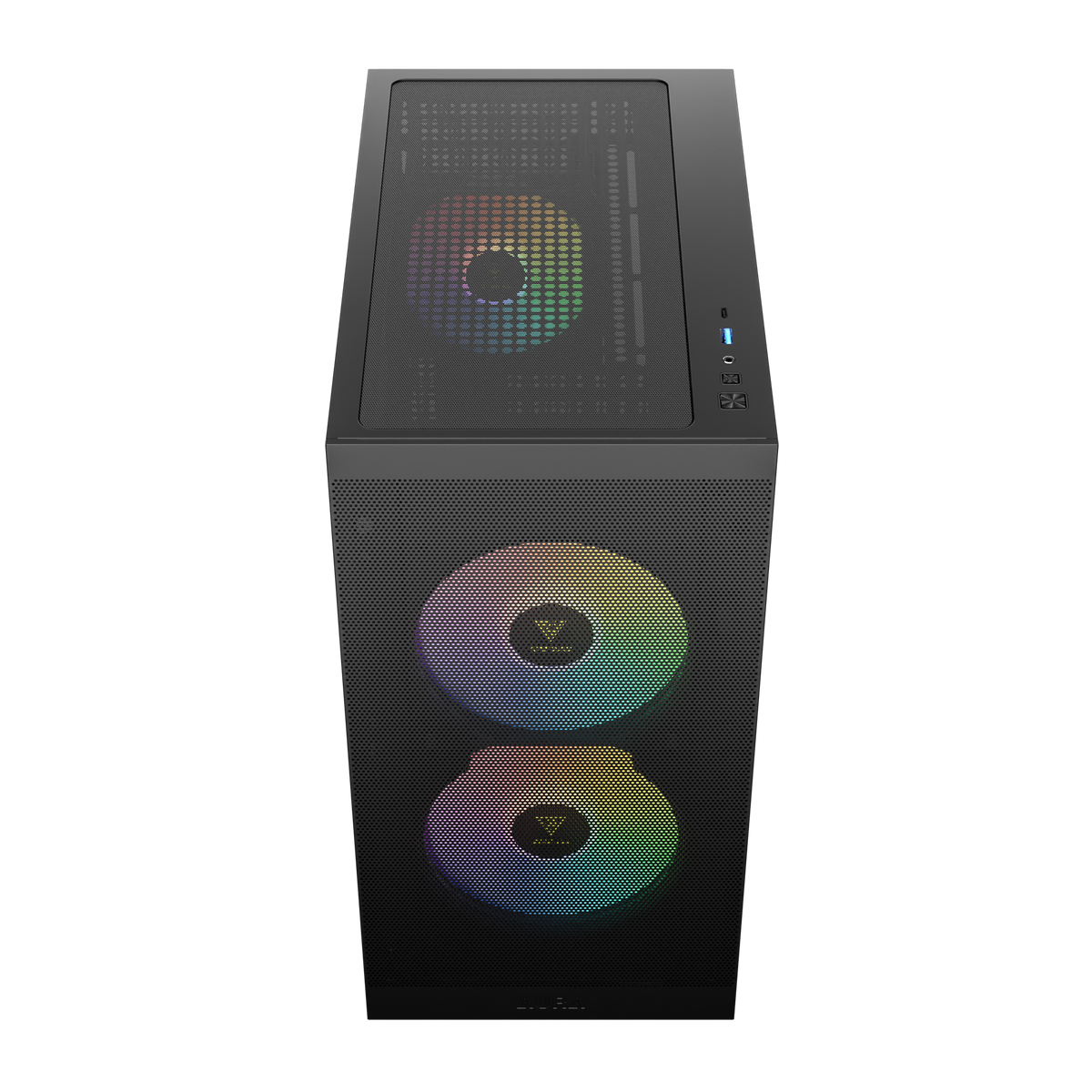 Gamdias AURA GC15M ARGB M-ATX Mesh PC CASE with 3 ARGB Fans