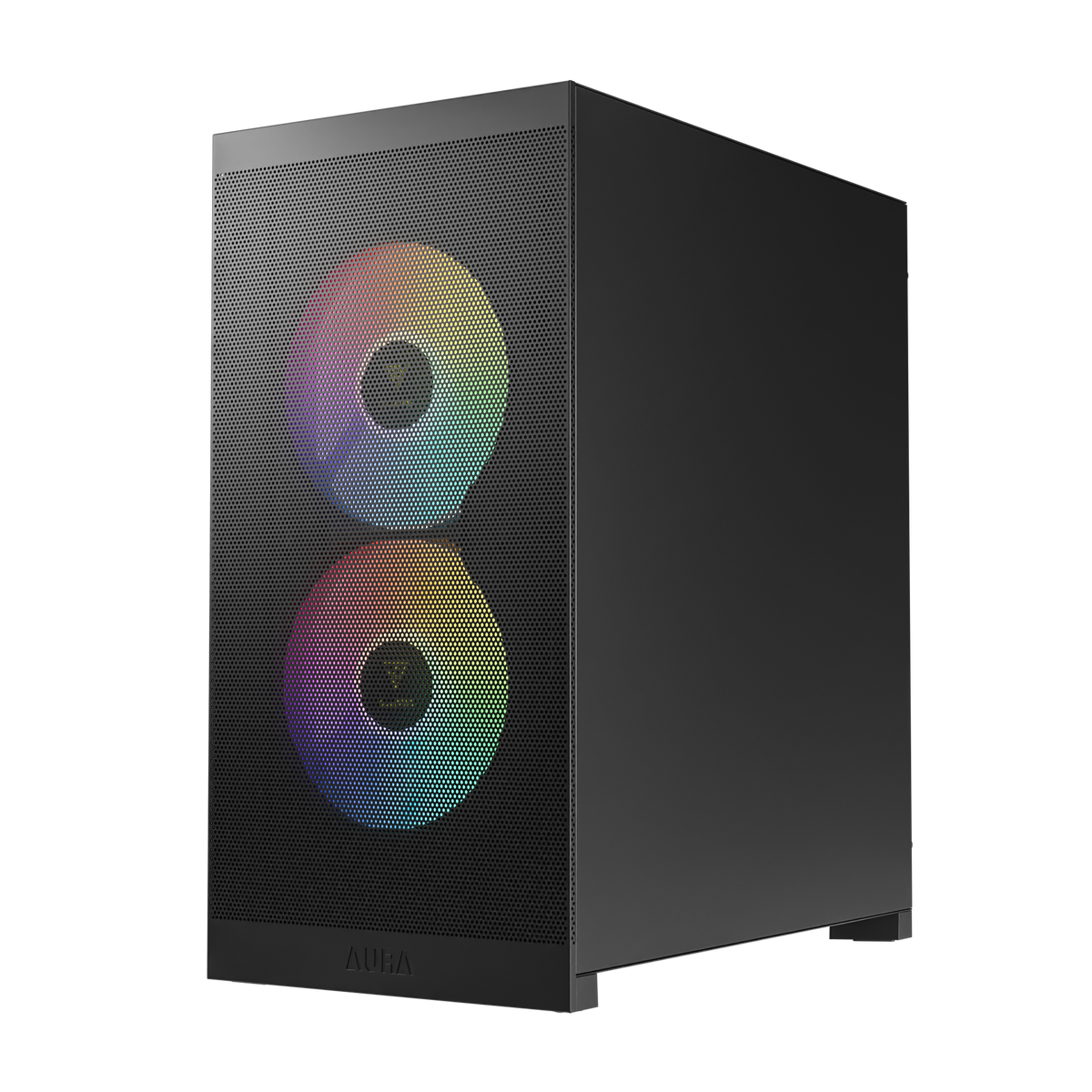 Gamdias AURA GC15M ARGB M-ATX Mesh PC CASE with 3 ARGB Fans