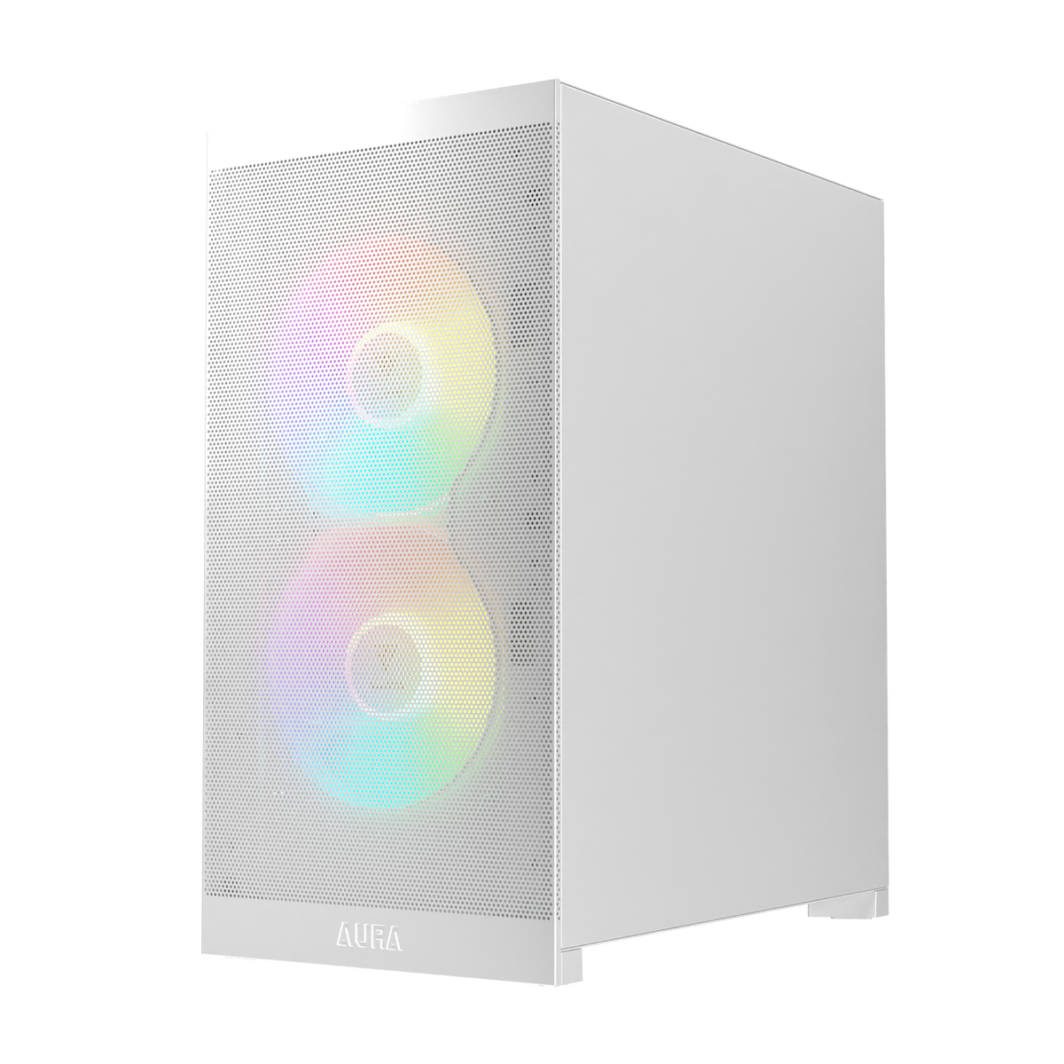 Gamdias AURA GC15M ARGB M-ATX Mesh PC CASE with 3 ARGB Fans