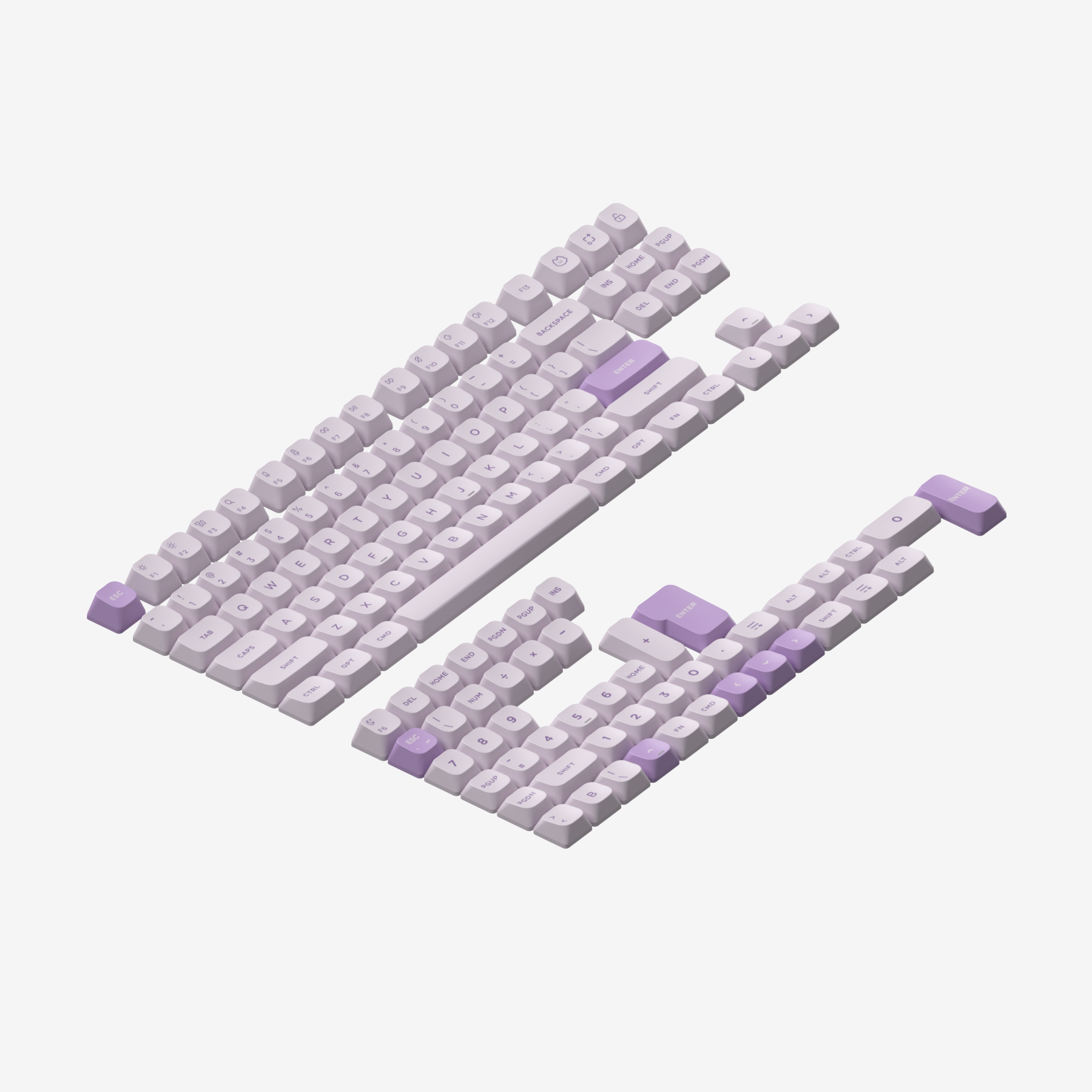 NuPhy Gem mSA Keycaps